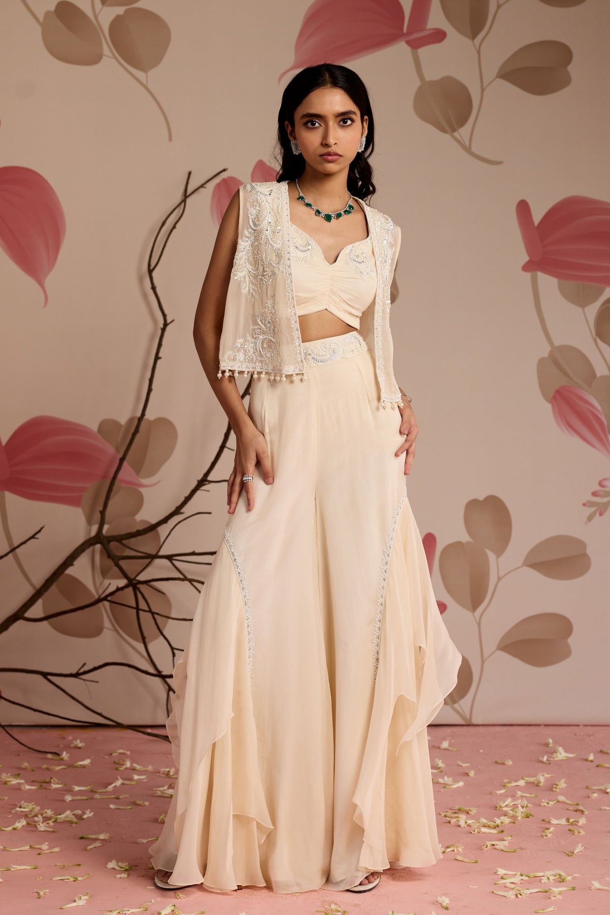 Marigold Sharara Set