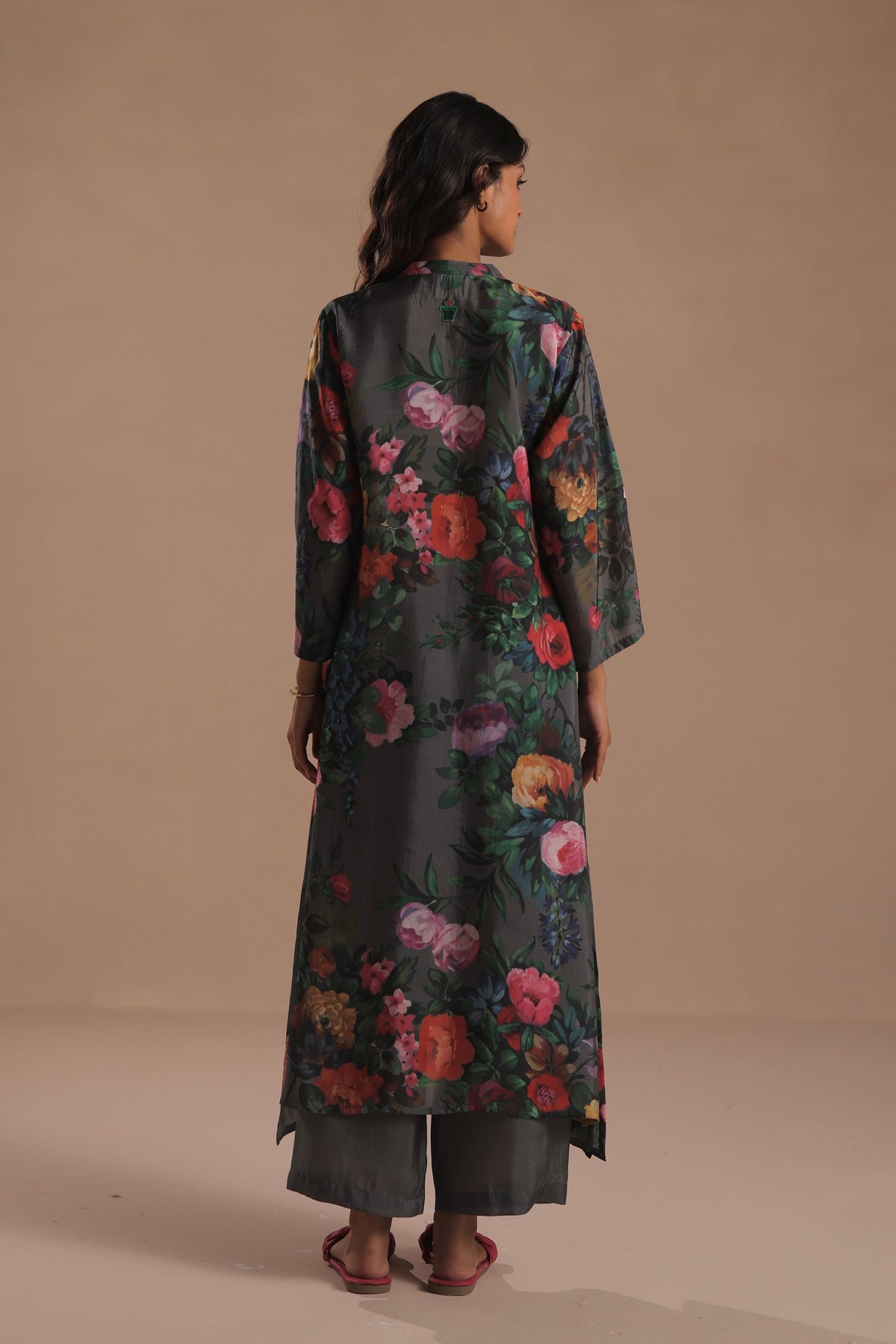 Carnation Grey Kurta Set