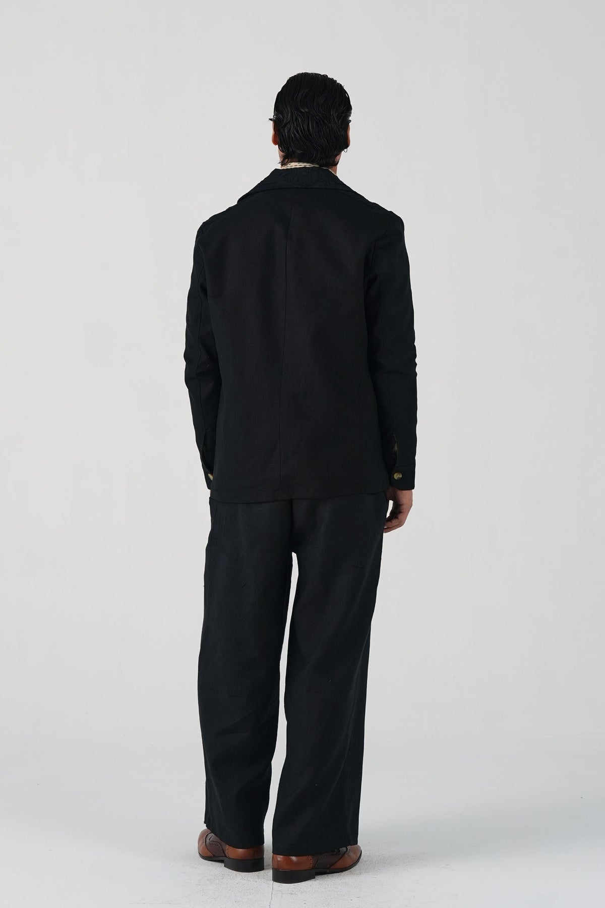 Black Harlem Blazer Set