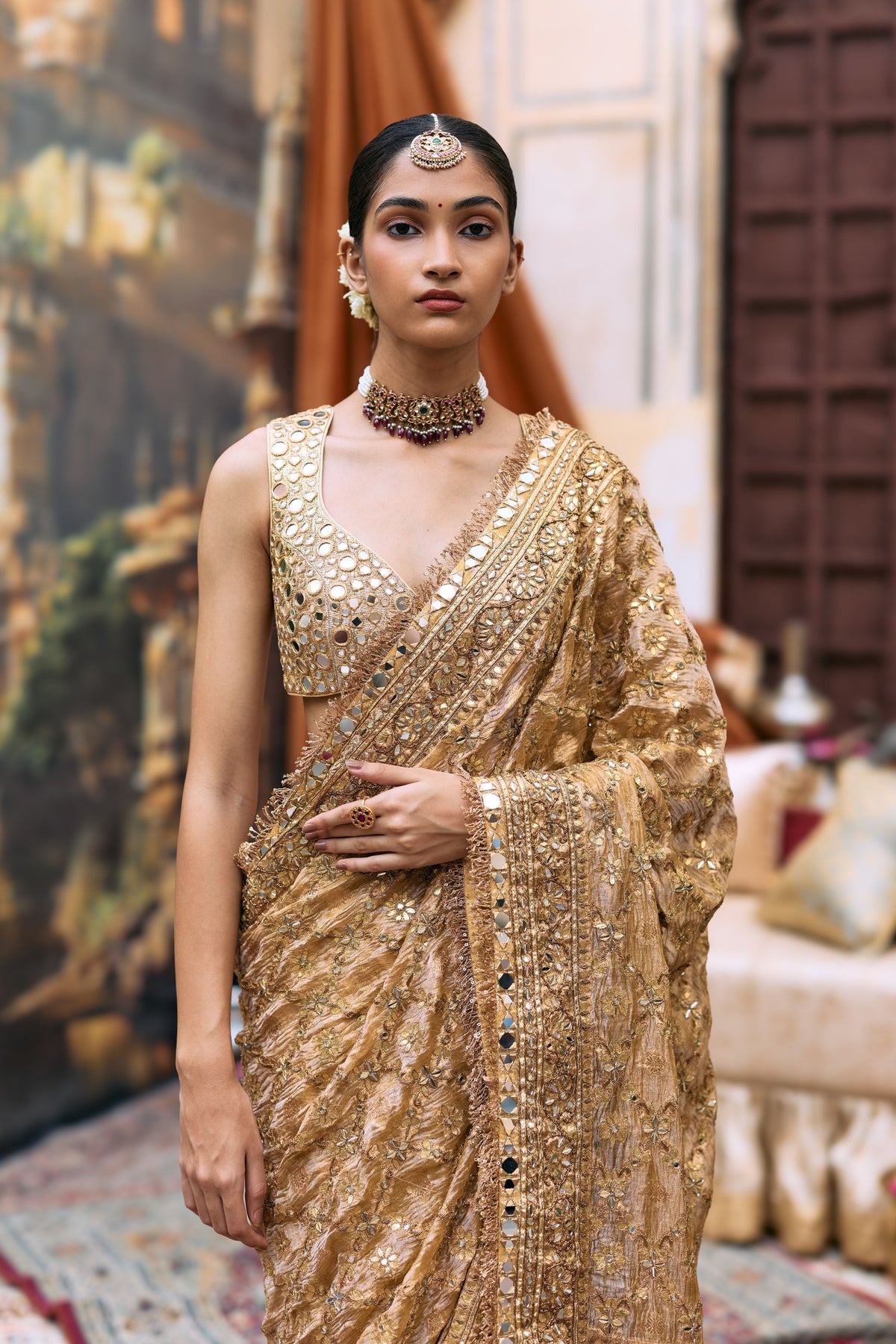Svarnaalata Saree Set