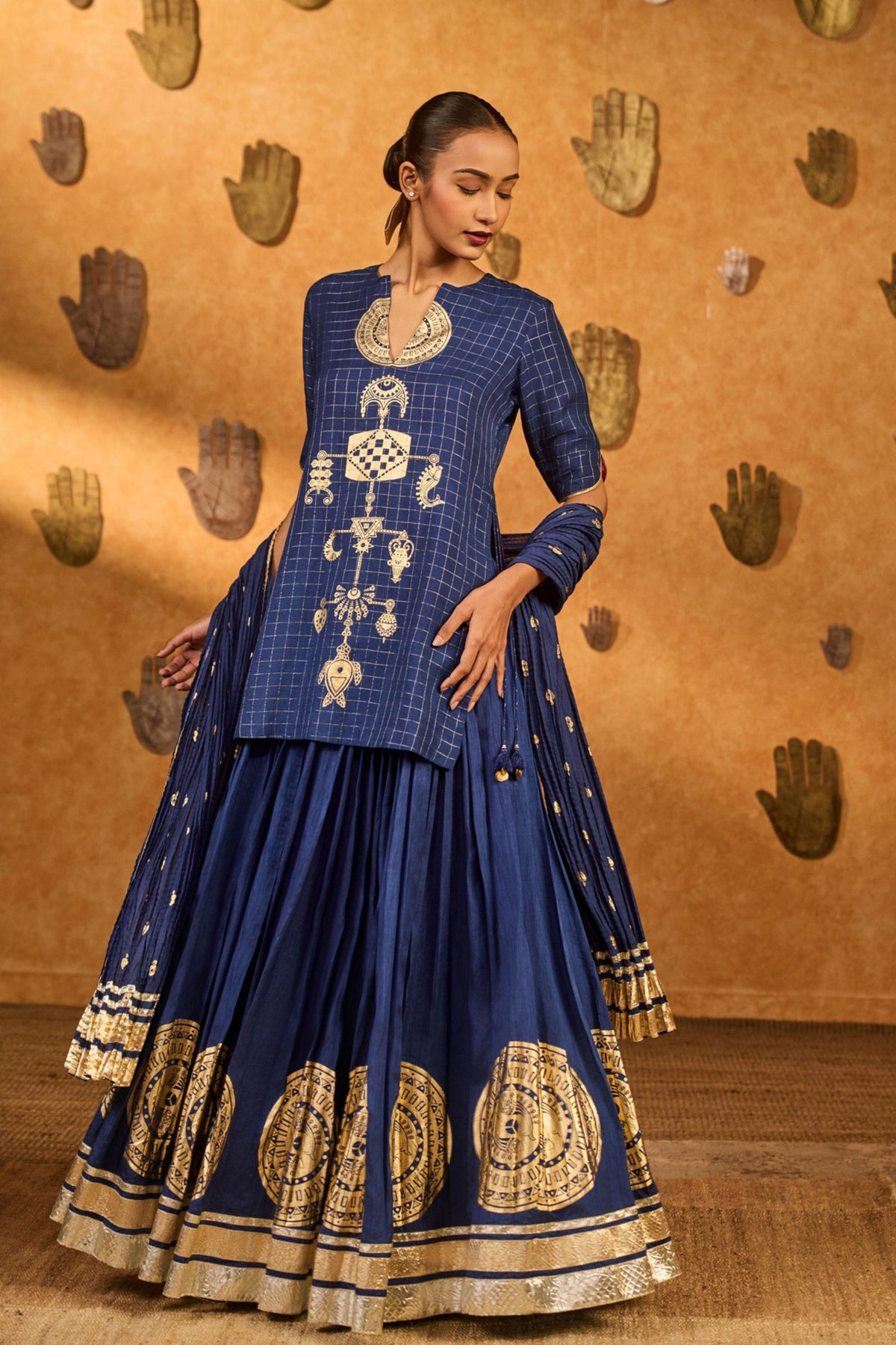 Sapphire Moonfish Skirt Set
