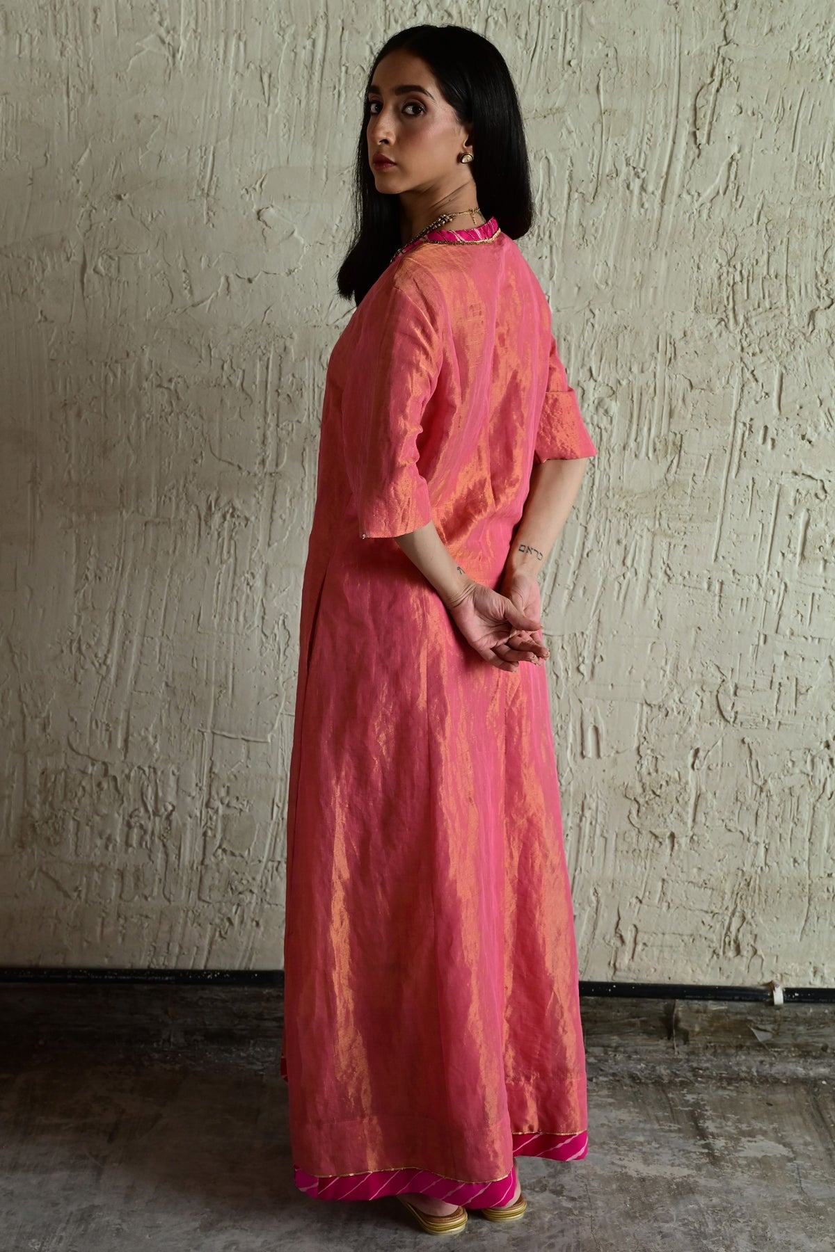 Blush Pink Meera Sashiko Set