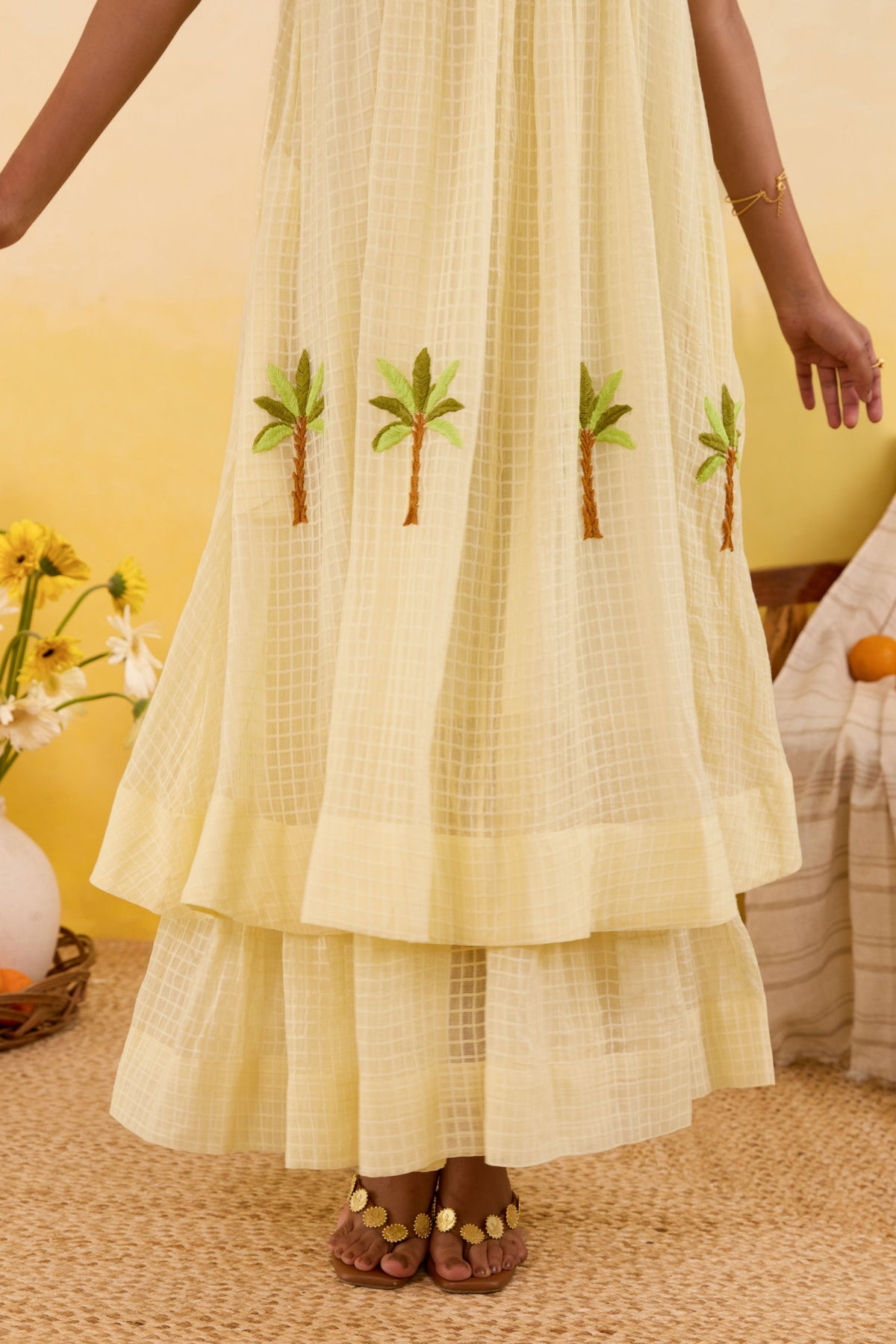 Palm Whisper Dress