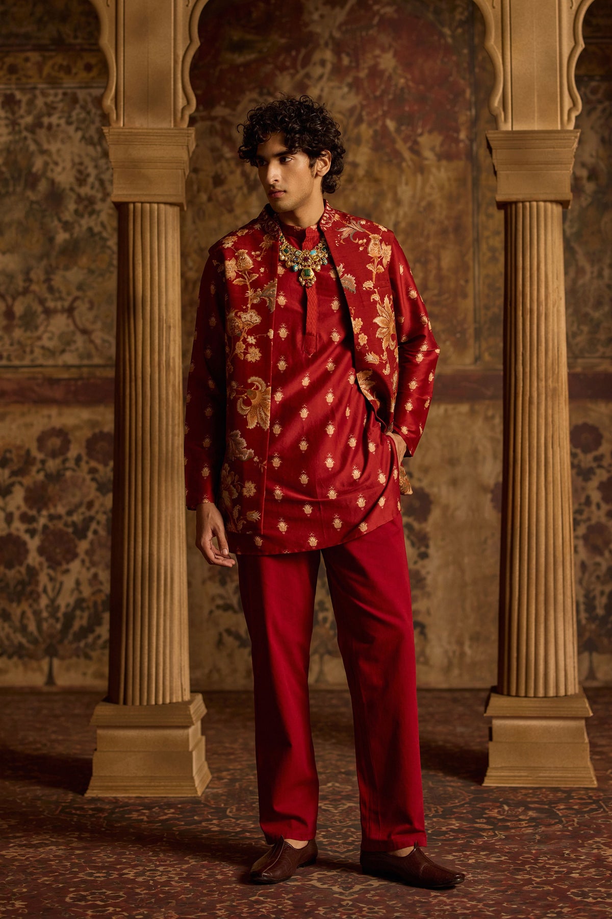 Viransh Nehru Jacket Set
