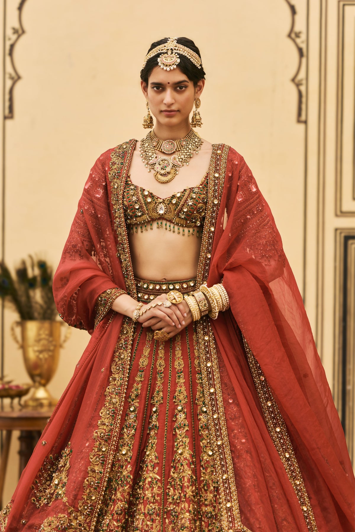Sindoori Lehenga Set