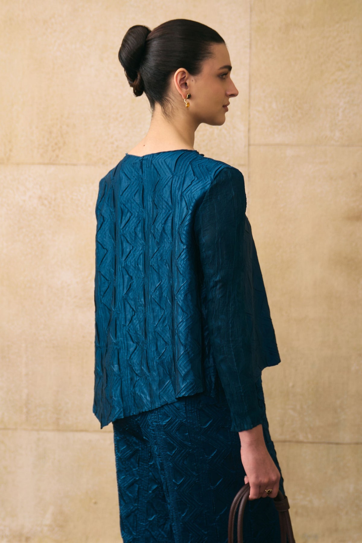 Blue Elina Co-ord Set