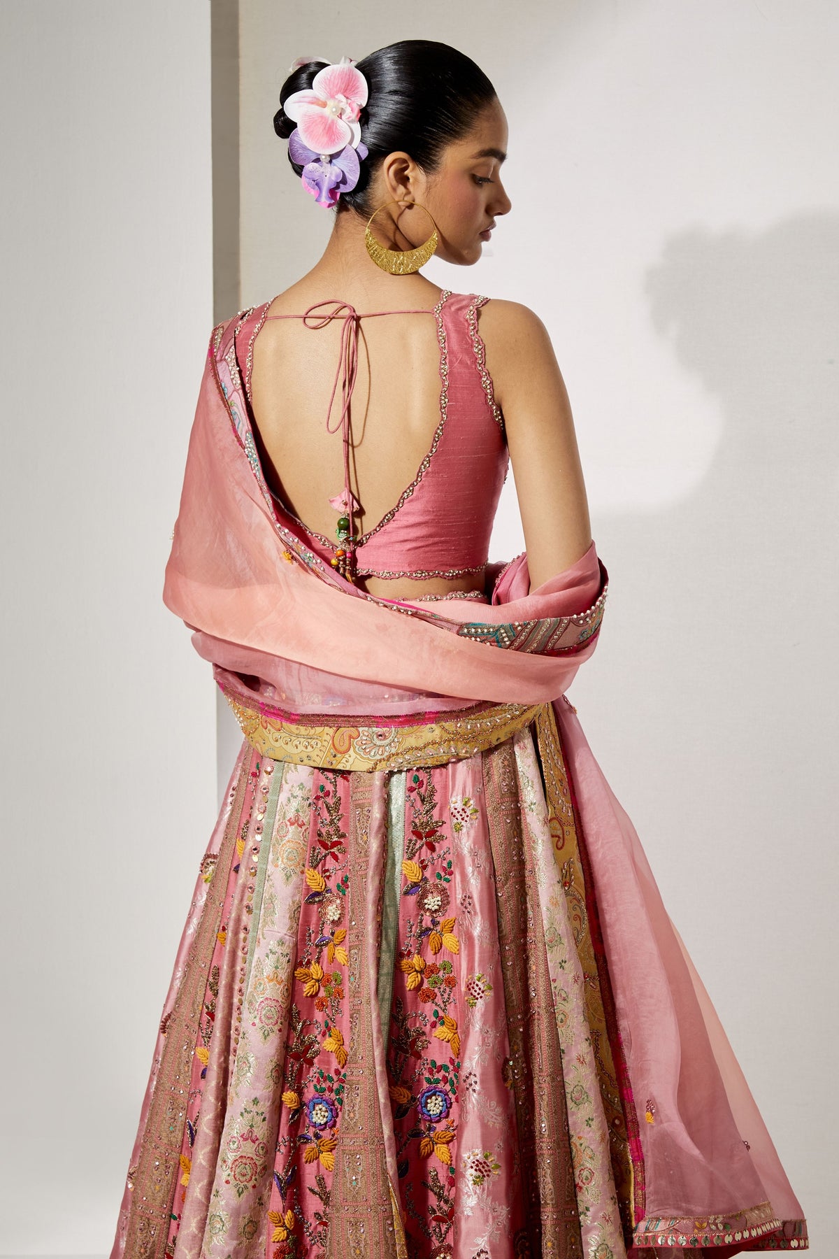 Rose Pink Lehenga Set