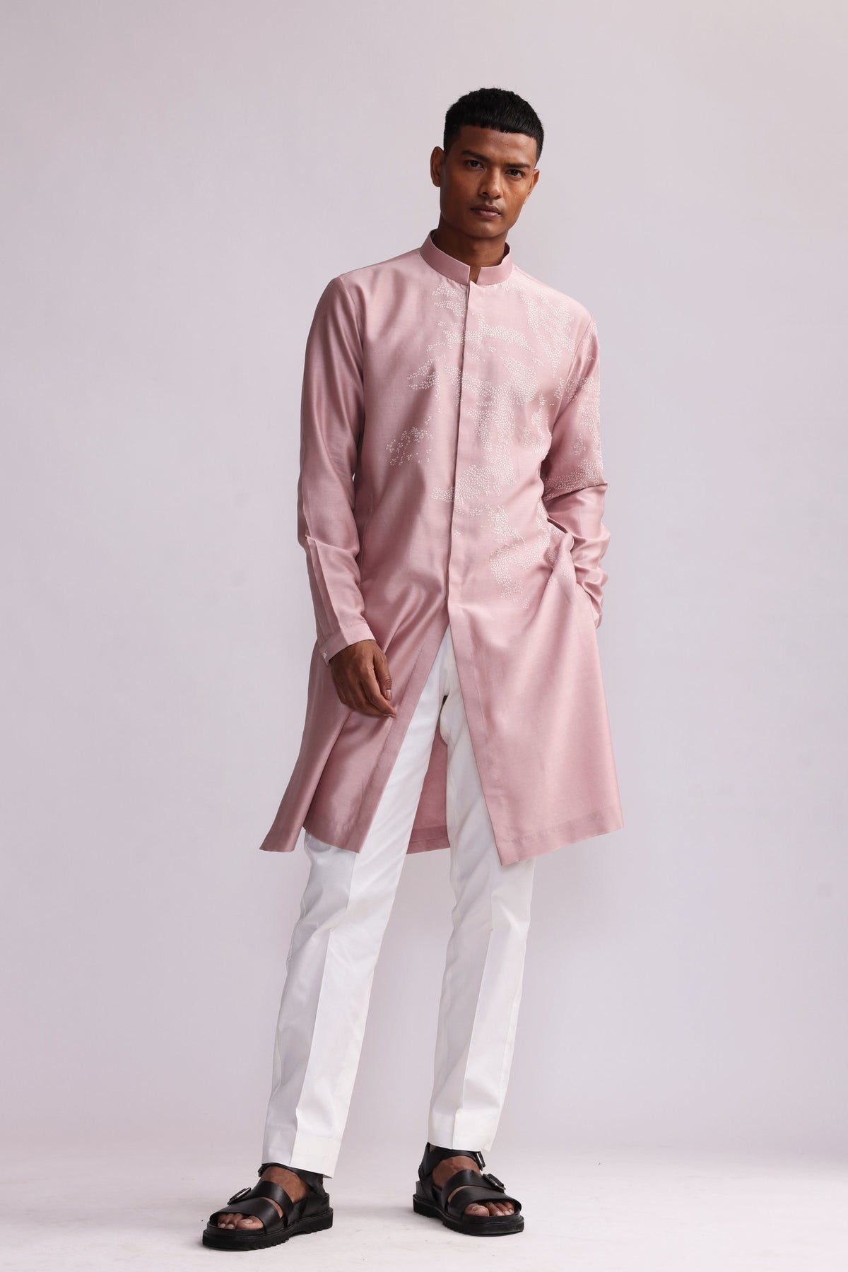 Aboriginal Old Rose Kurta Set