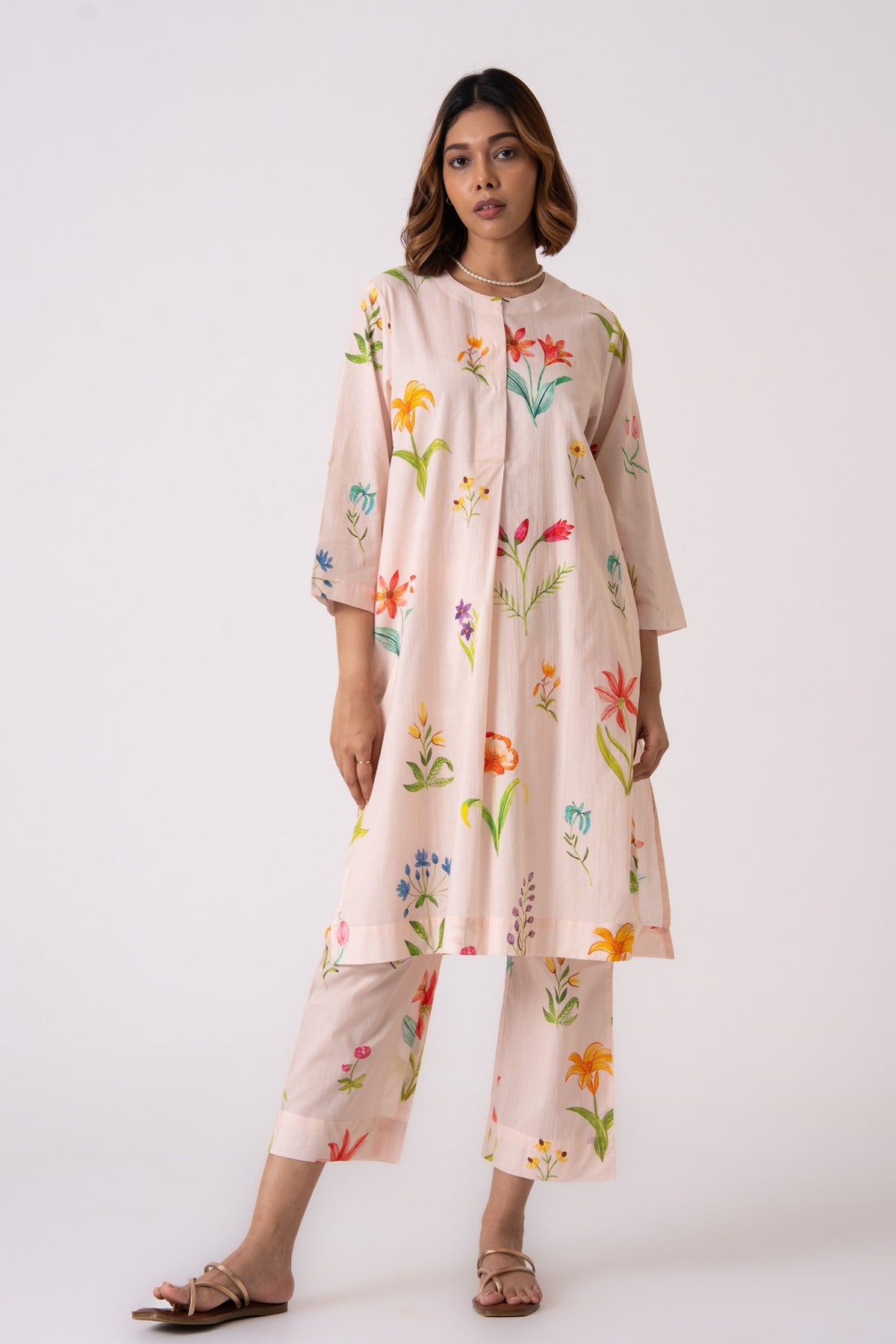 Luma Fresh Floral Kurta Set