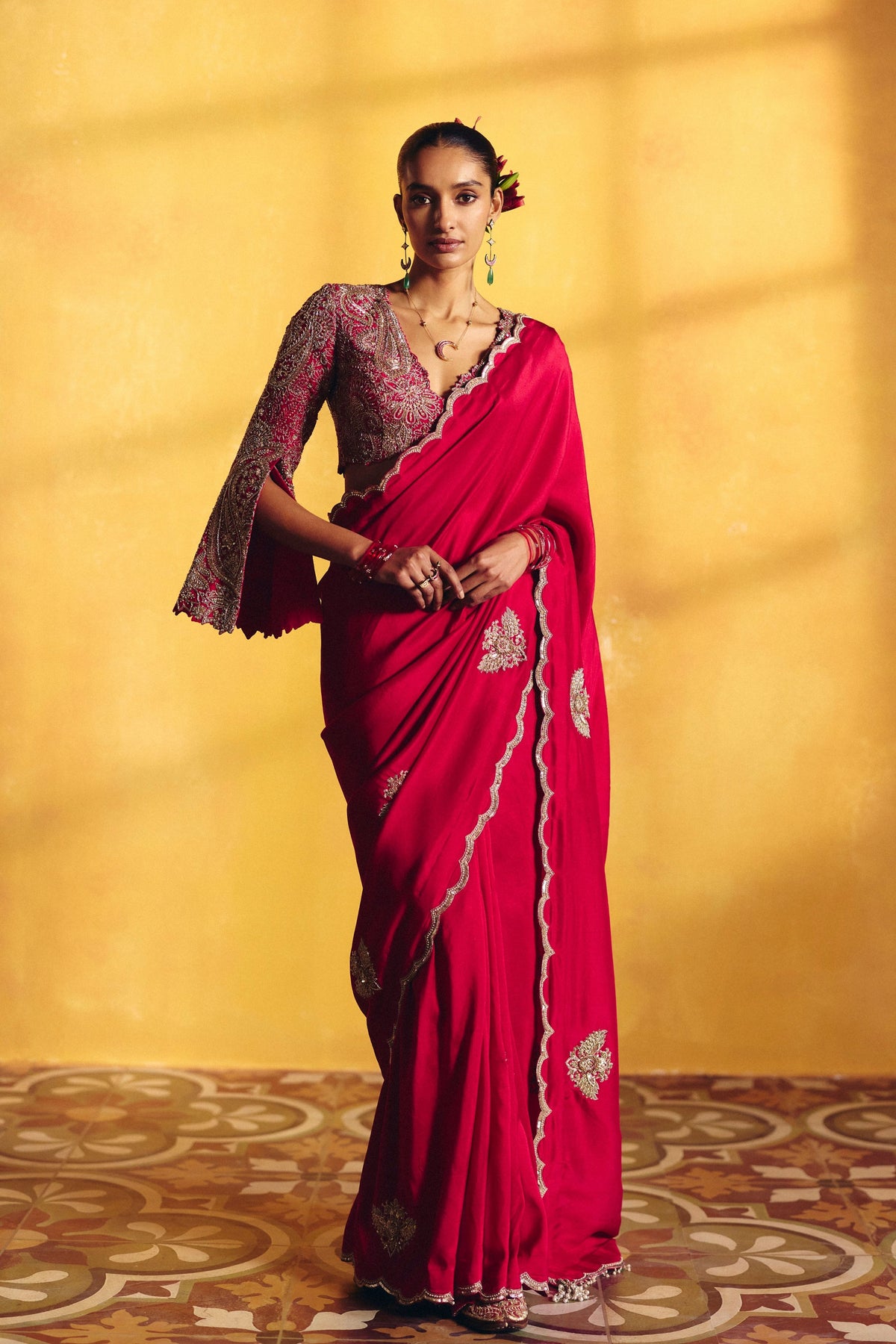 Hruskha Saree Set
