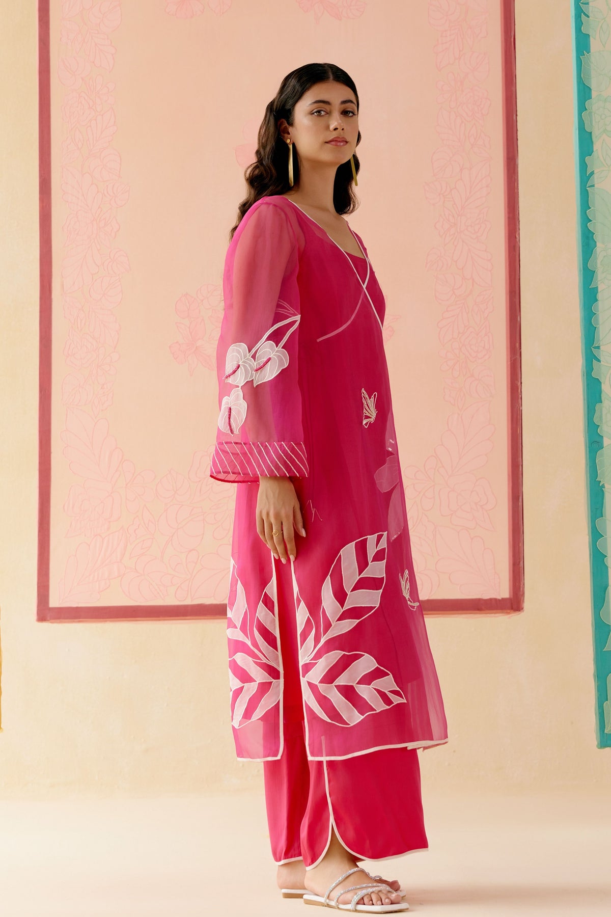 Pink Kurta Set