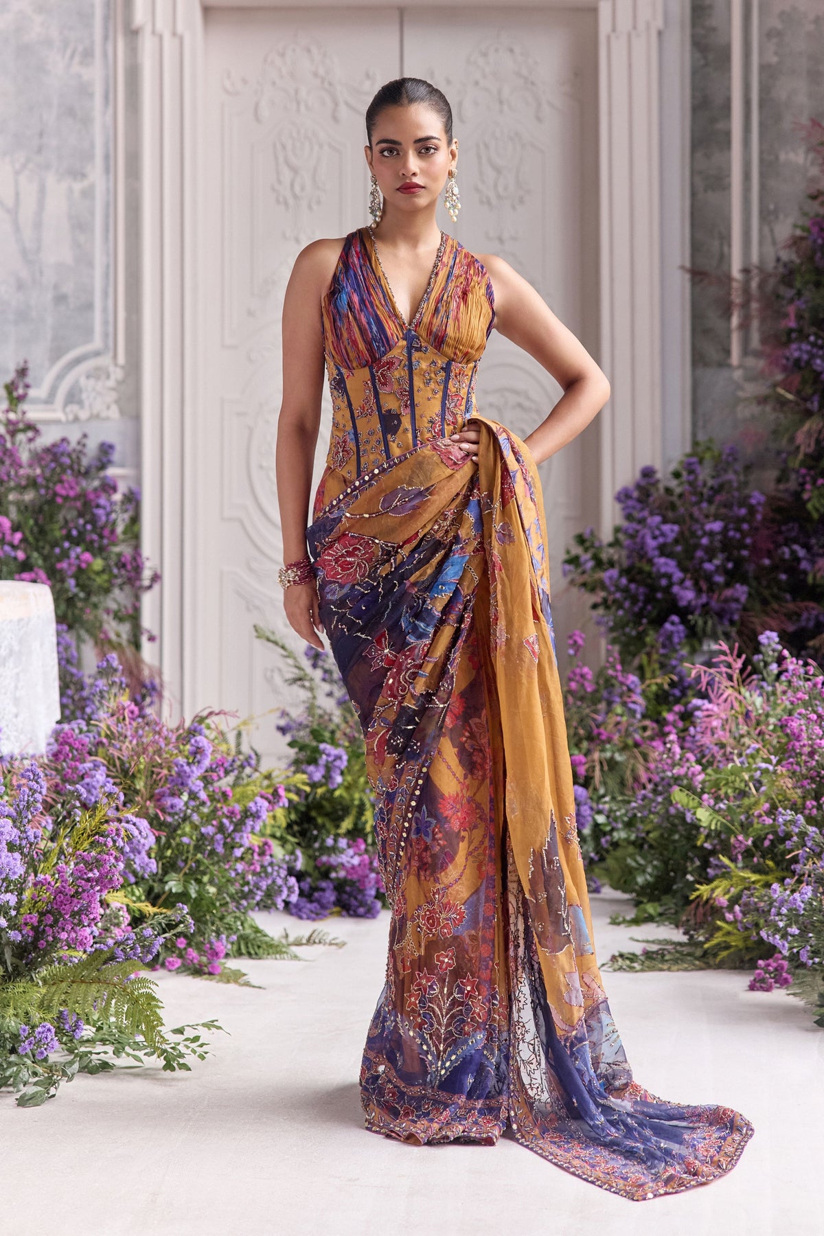 Ivana Saree Set