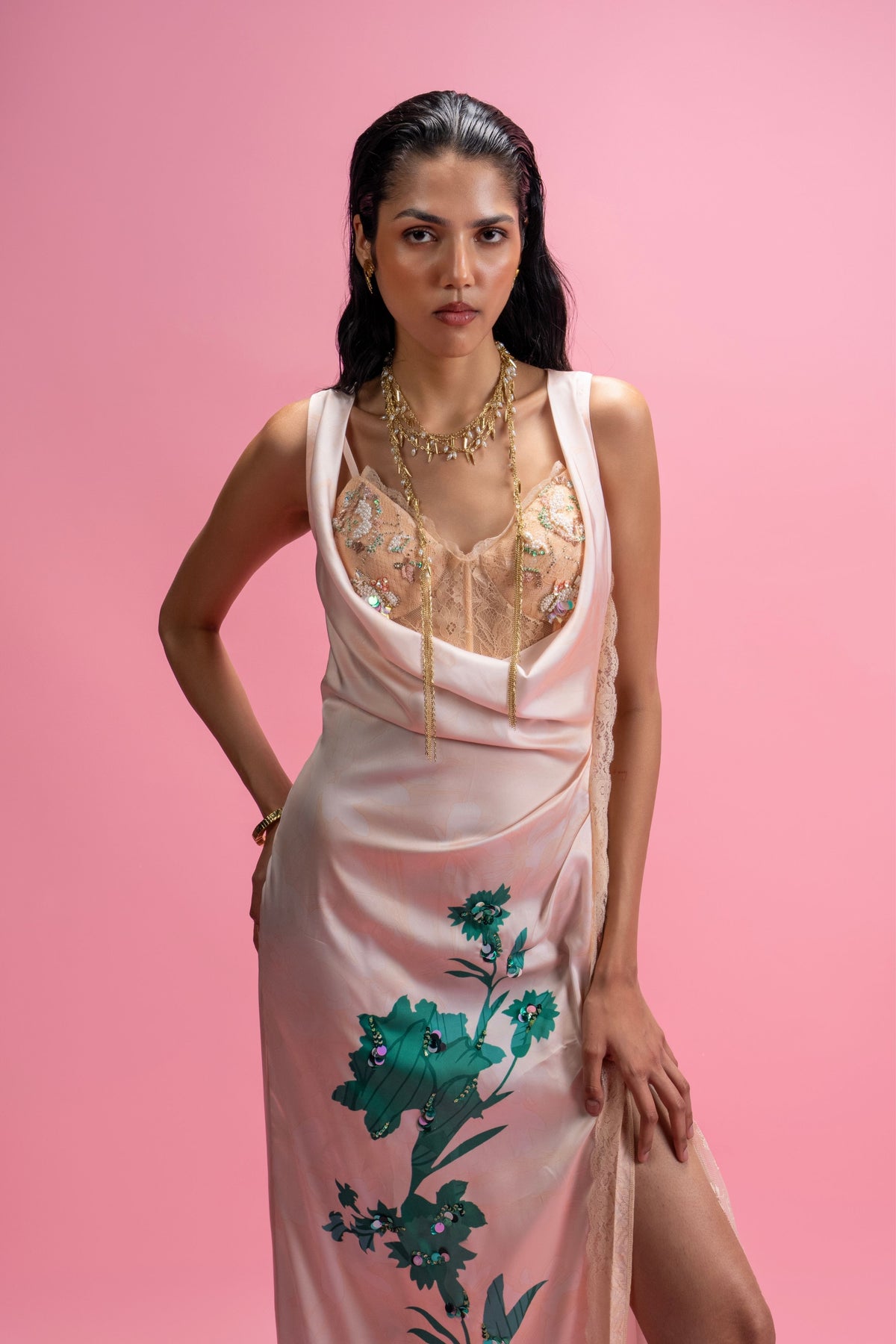 Chantilly Corset Bustier Dress