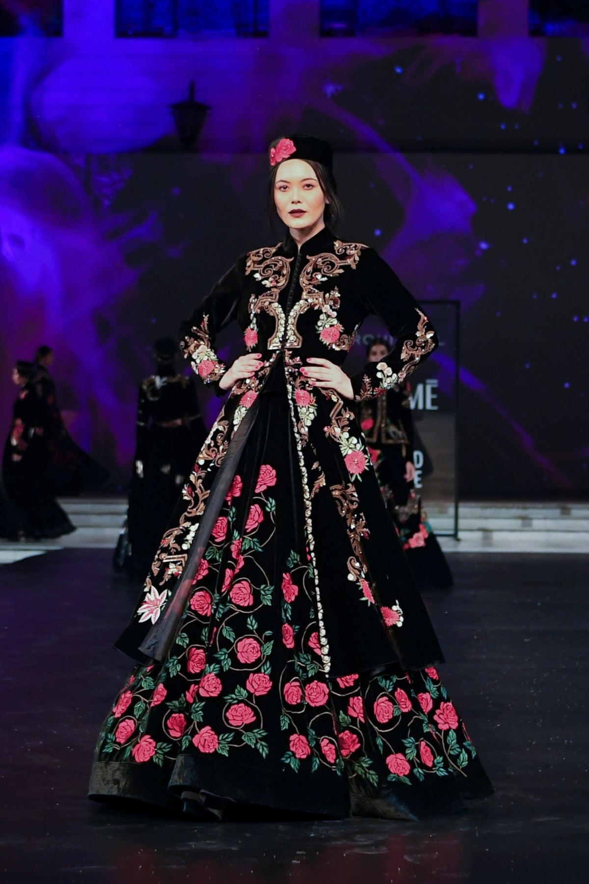 Luxe Matka Silk Anarkali With Jacket