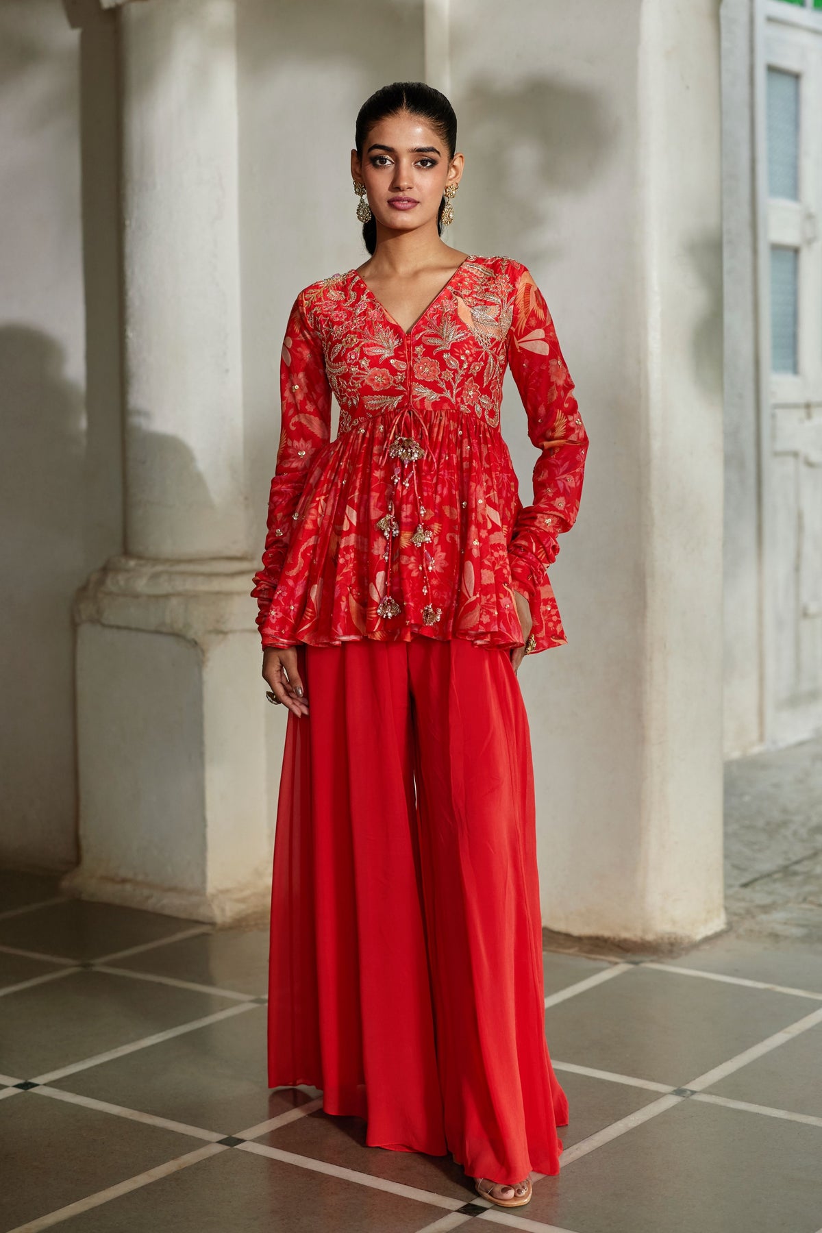 Noci Peplum Set