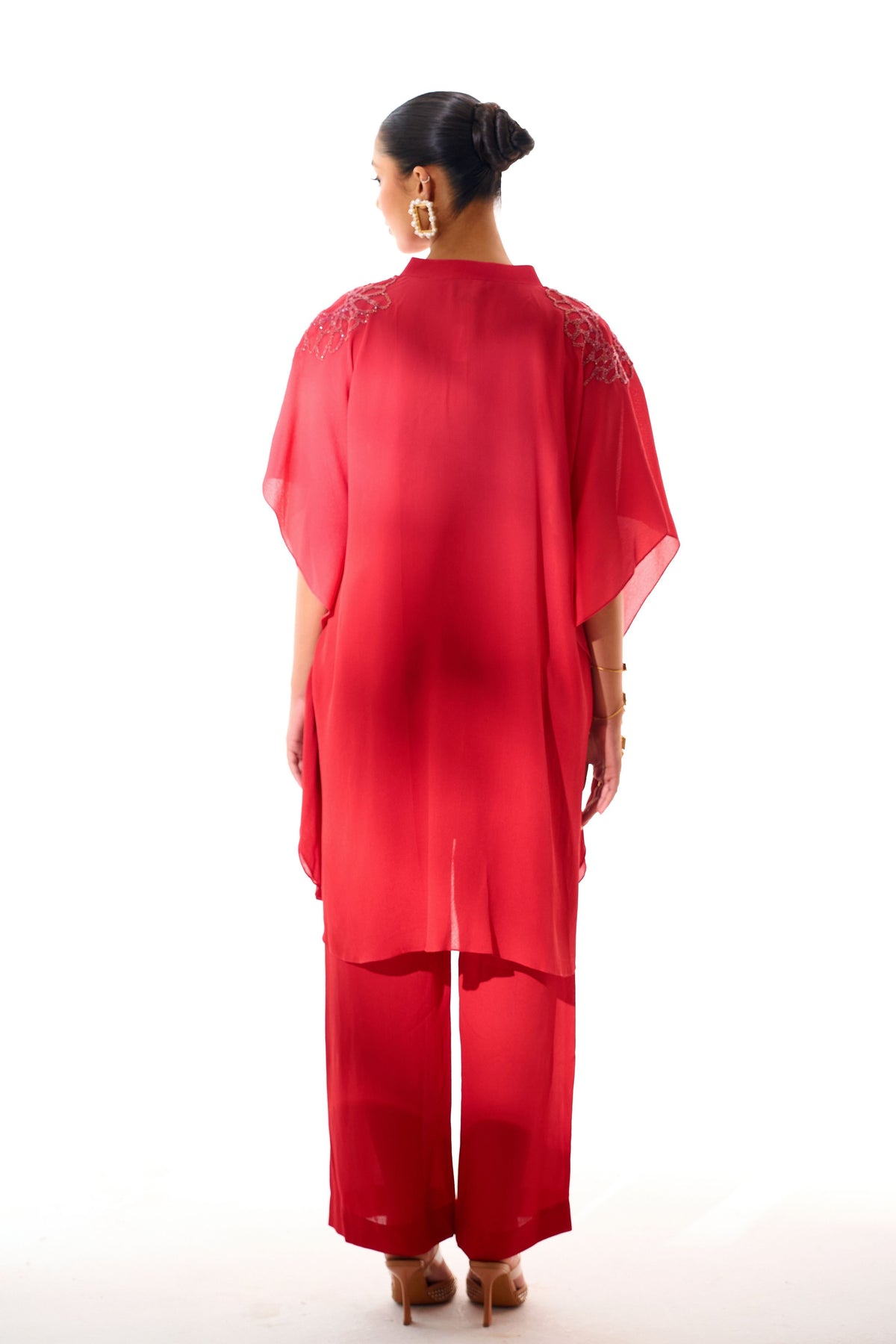 Ruby Kaftan Set