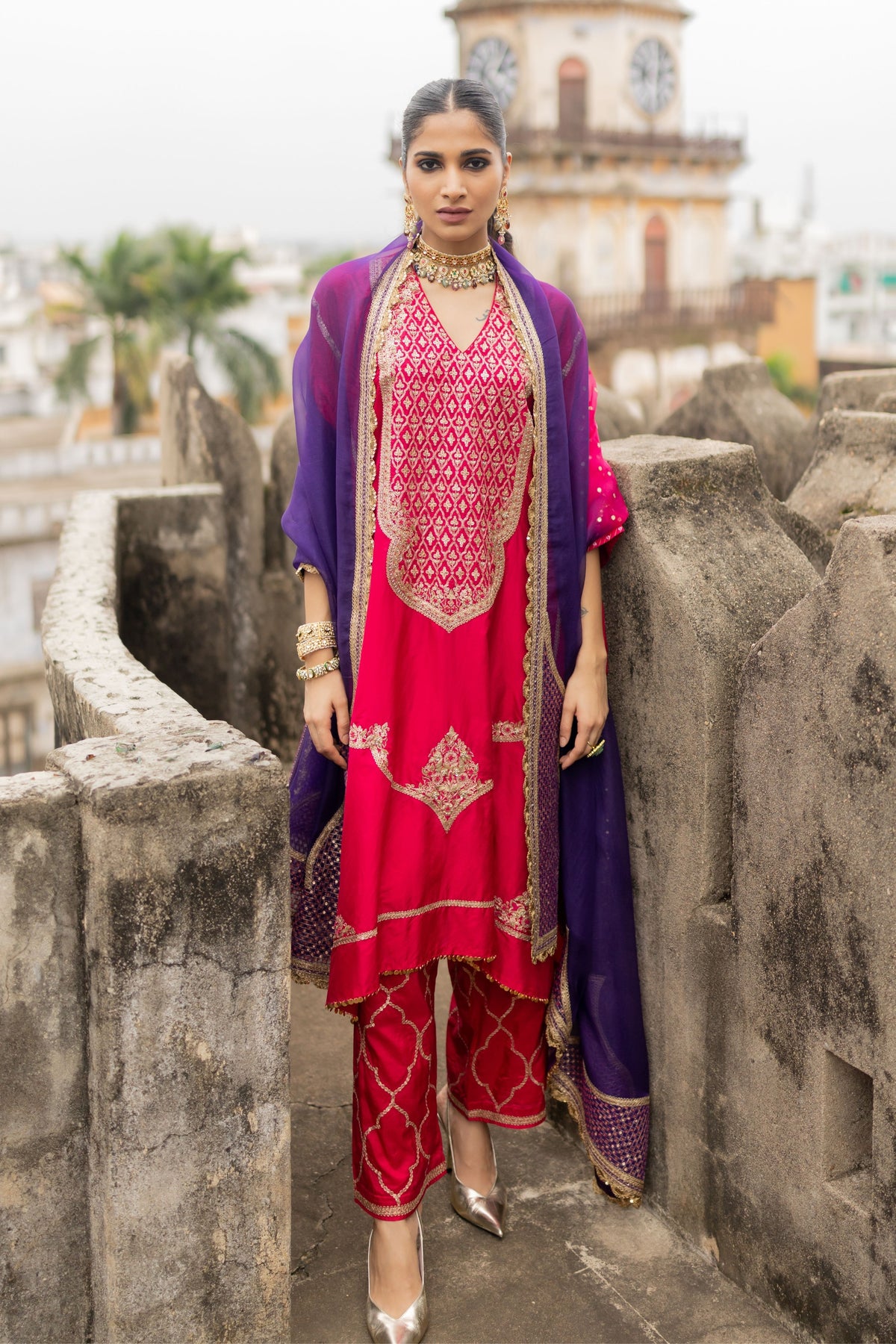 Anuradha Kaftan Set