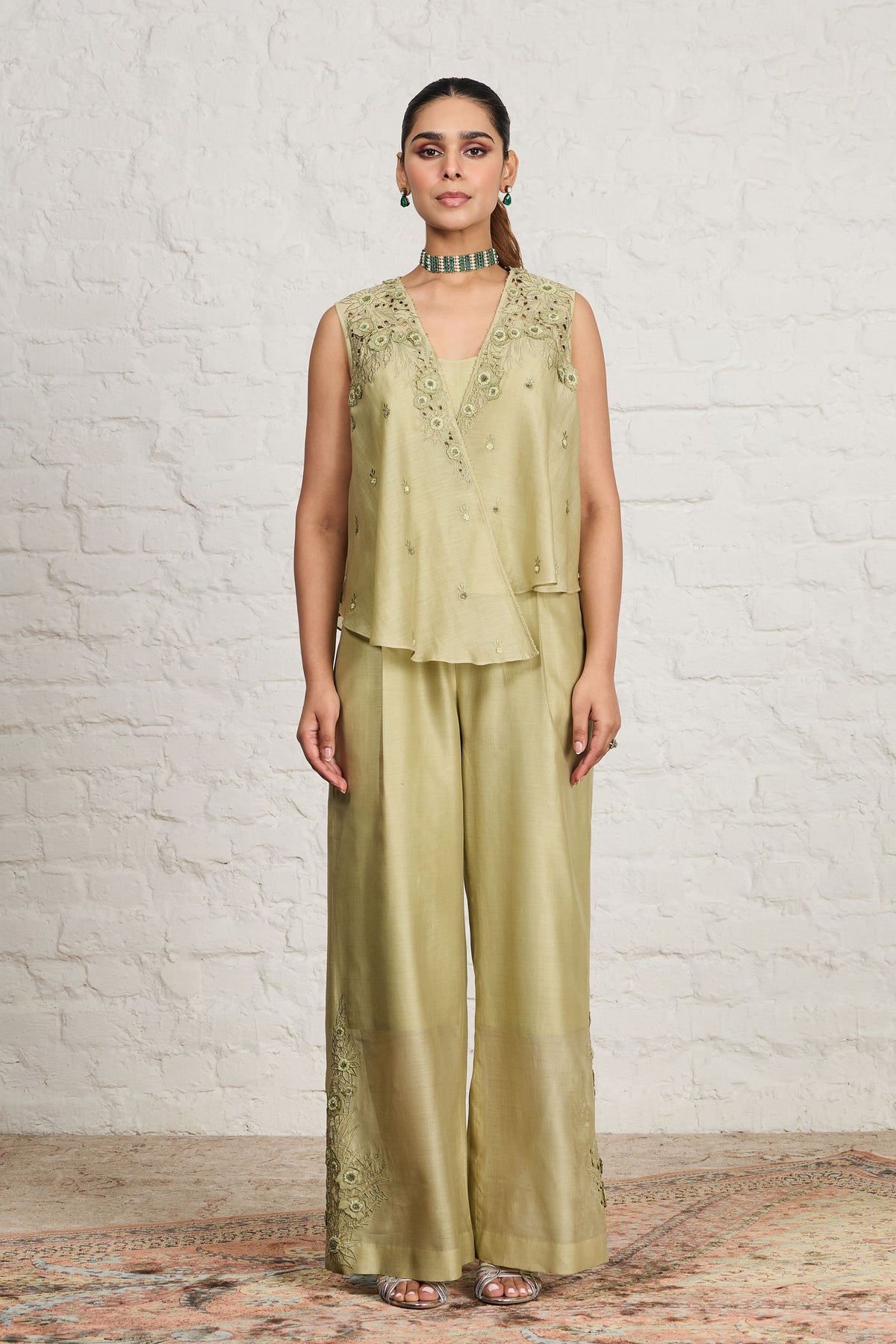 Bellu Green Jumpsuit