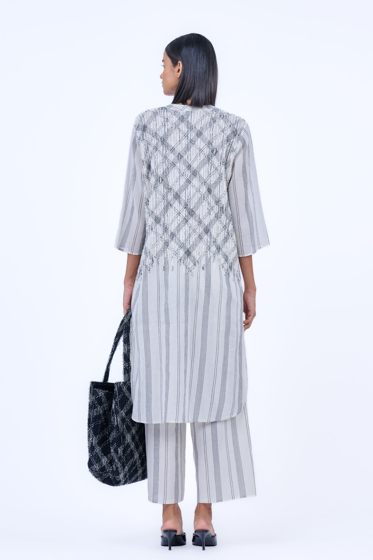 Striped Yarn Dyed Cotton Bag