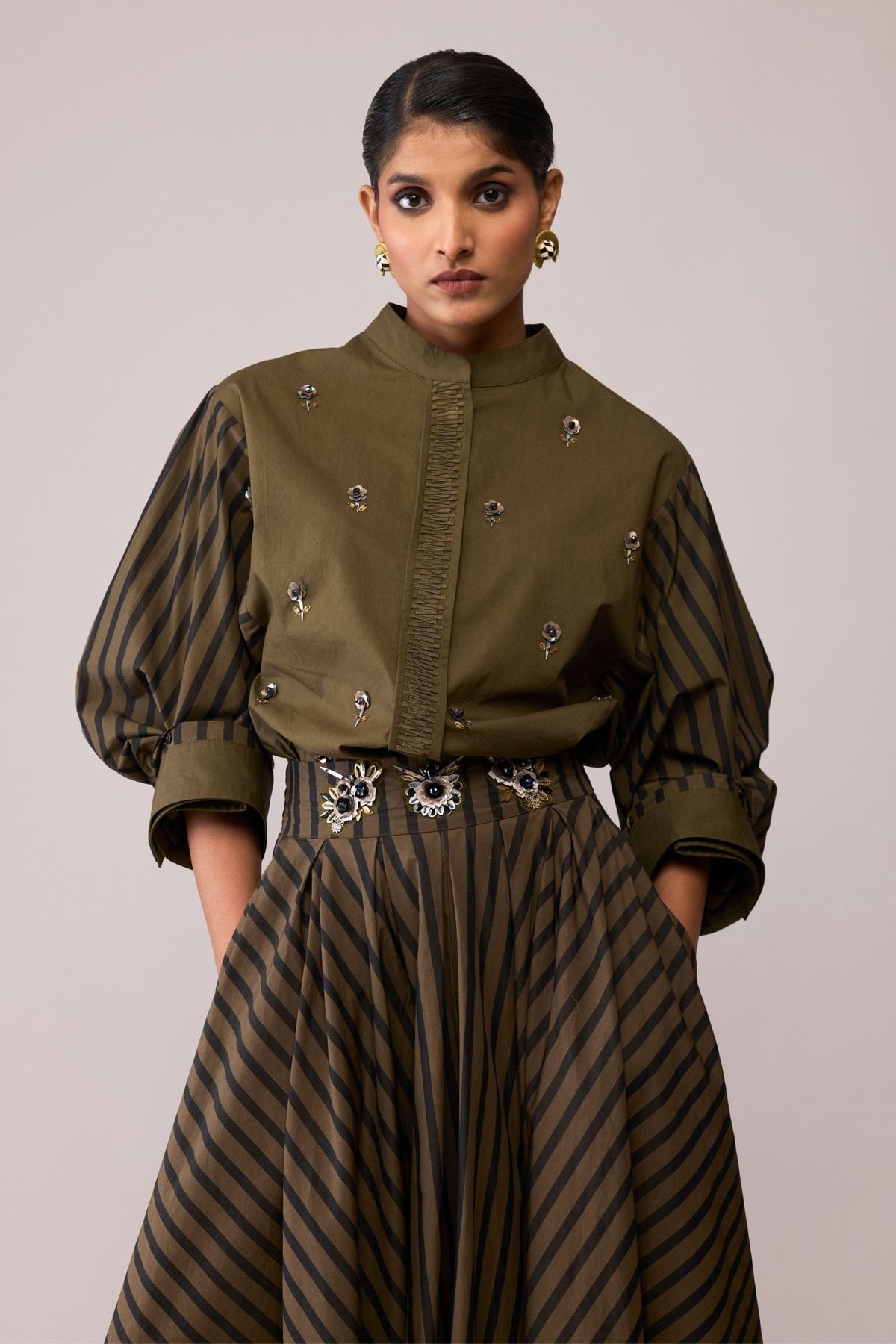 Ann Olive Top - Bunka - Elahe