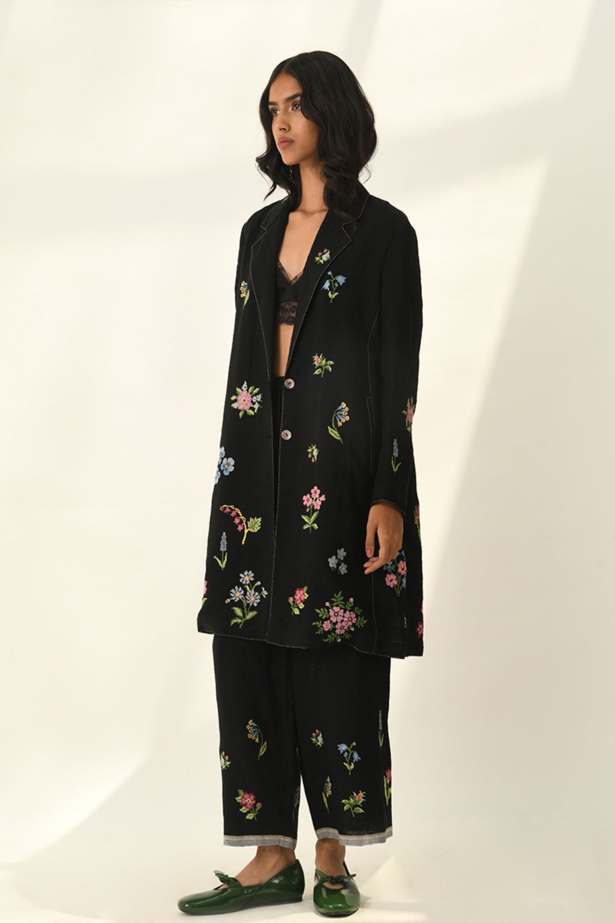 Delbard Embroidered Pants