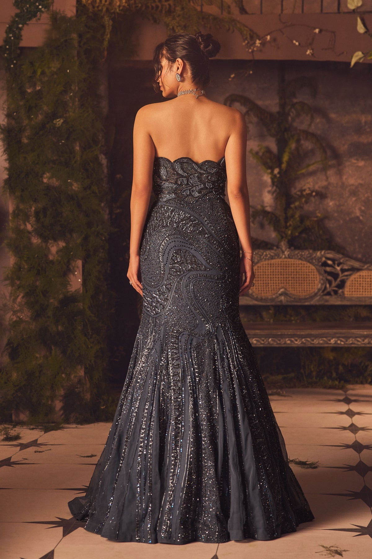 Lucent Mermaid Gown