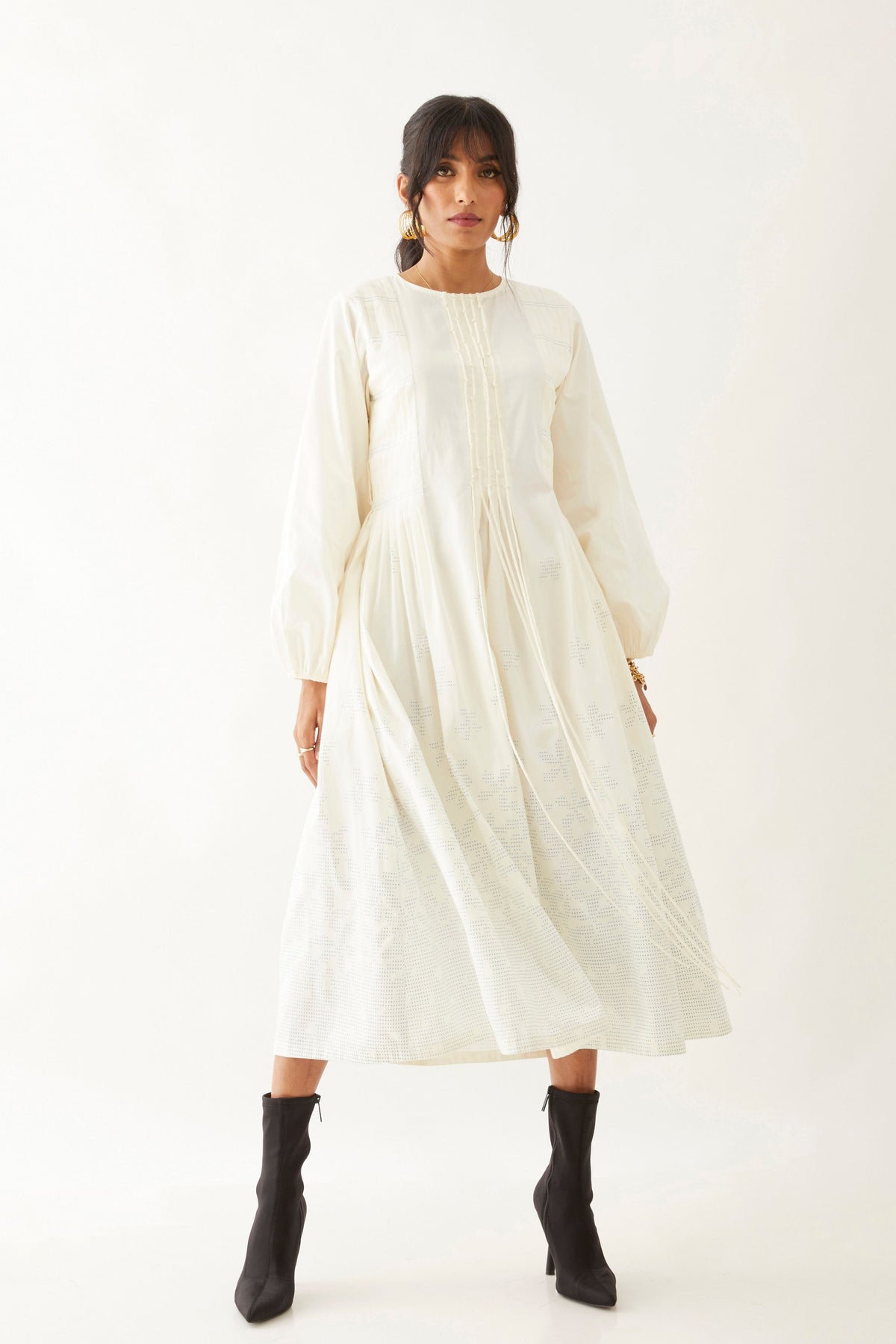 Hazel Off White Dress
