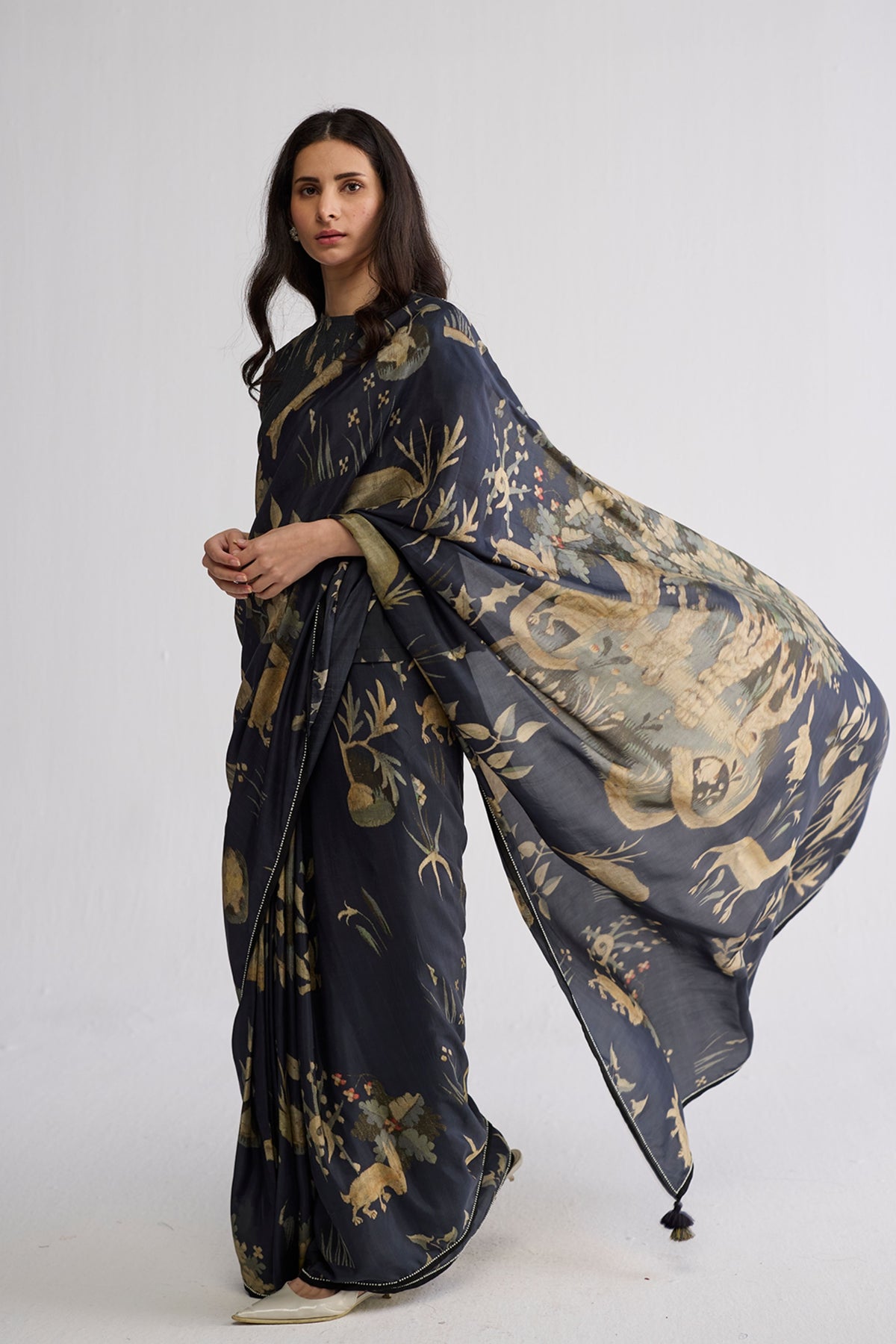 Banyan Silk Saree