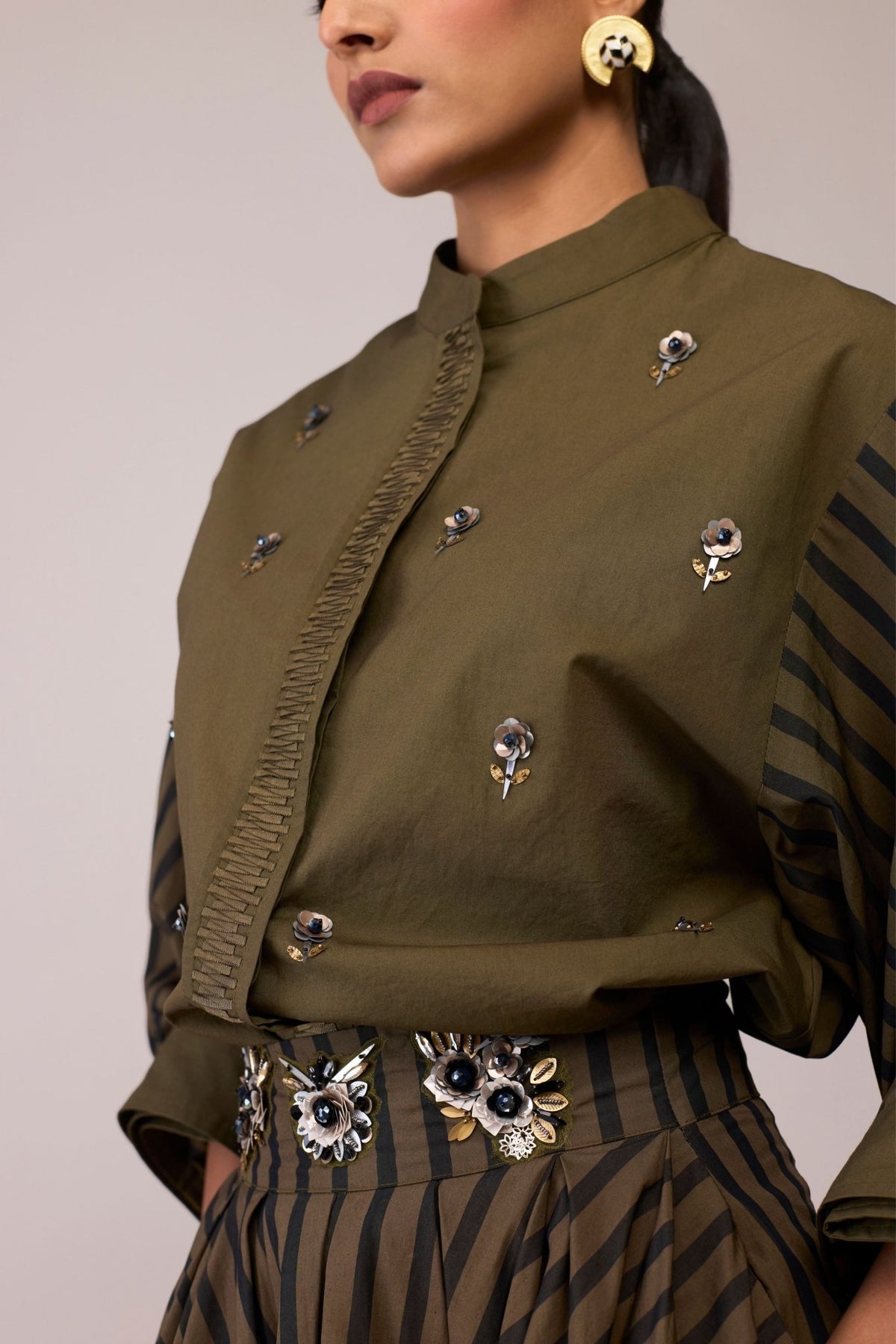 Ann Olive Top - Bunka - Elahe