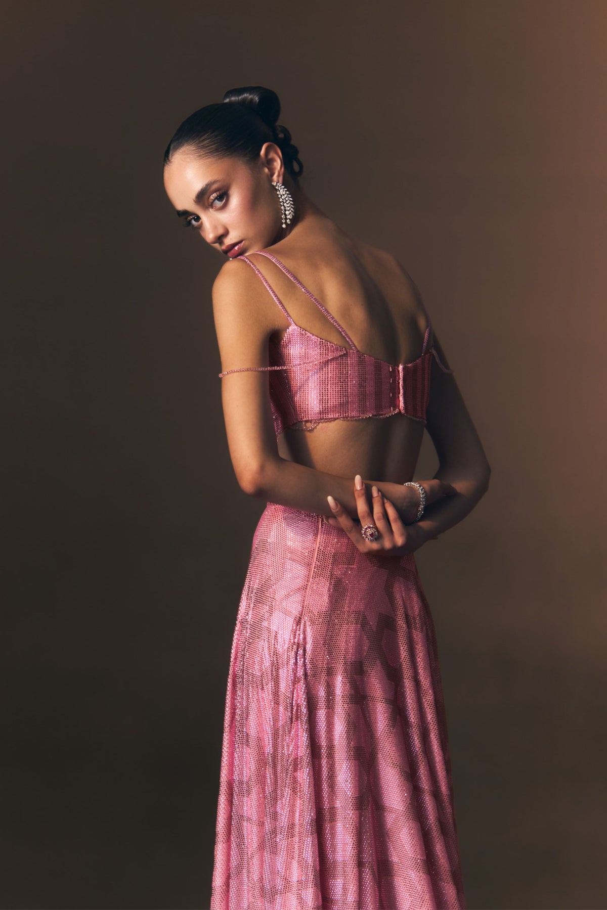Peony Lehenga Skirt Set