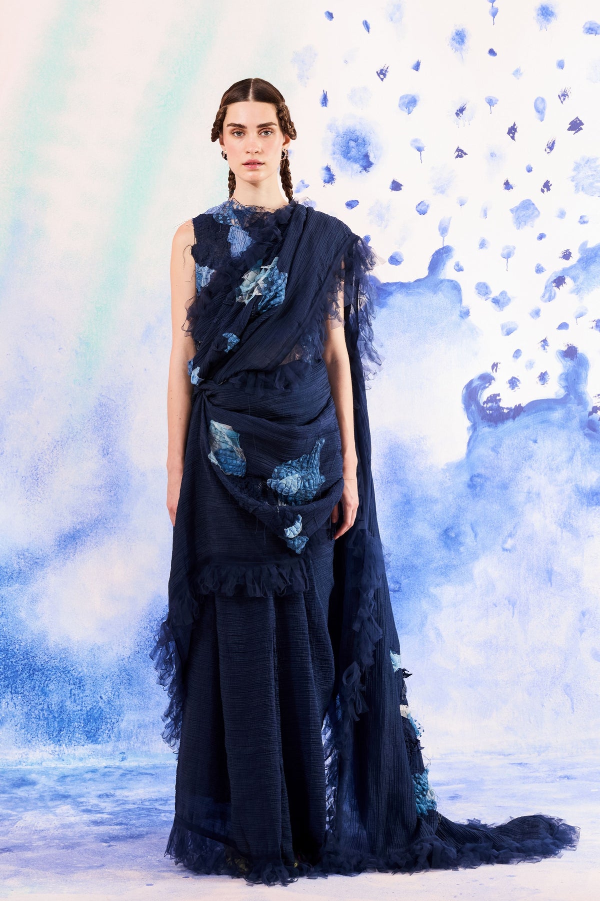 Lichen Saree