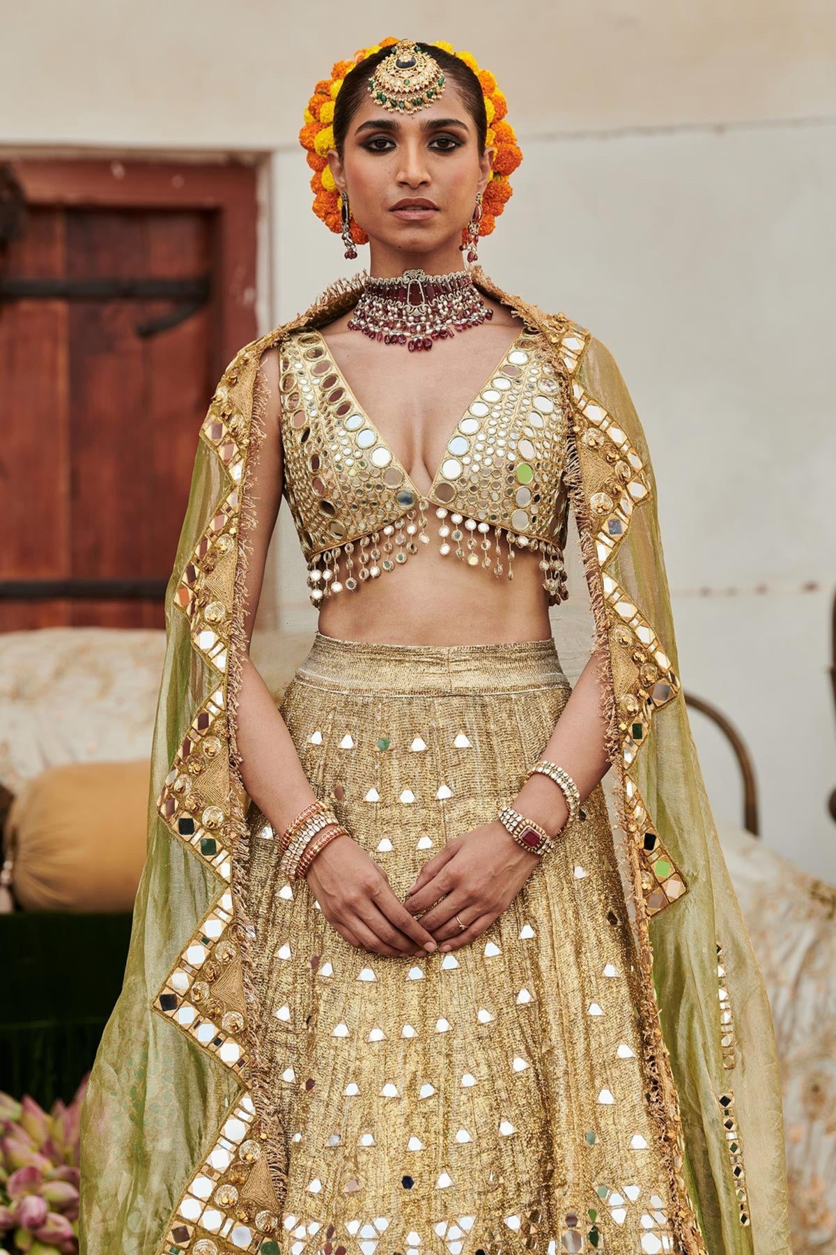 Chand Aayna Lehenga Set
