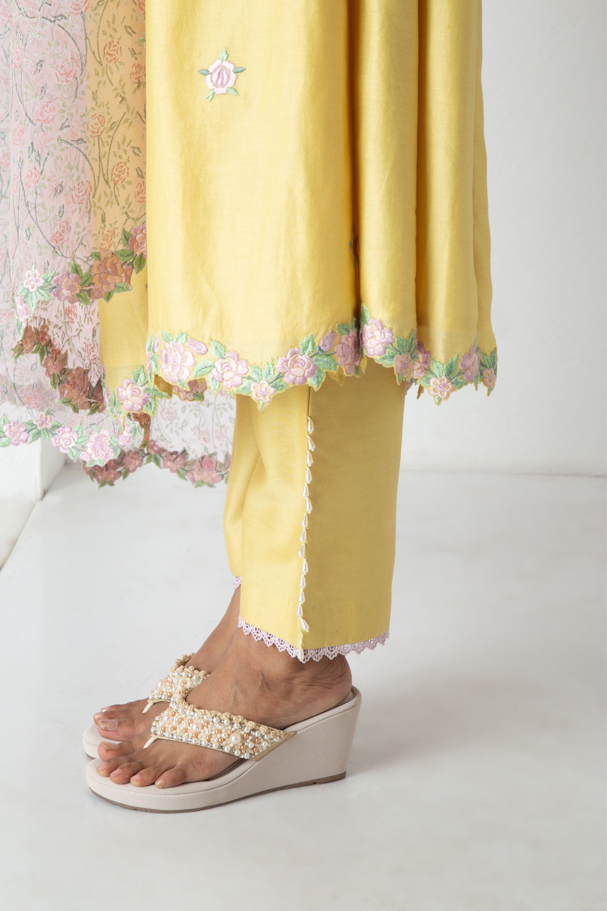 Yellow Aria Kurta Set