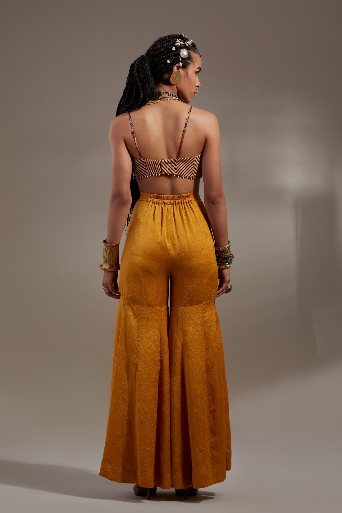 Yellow Topaz Veni Jacket Set