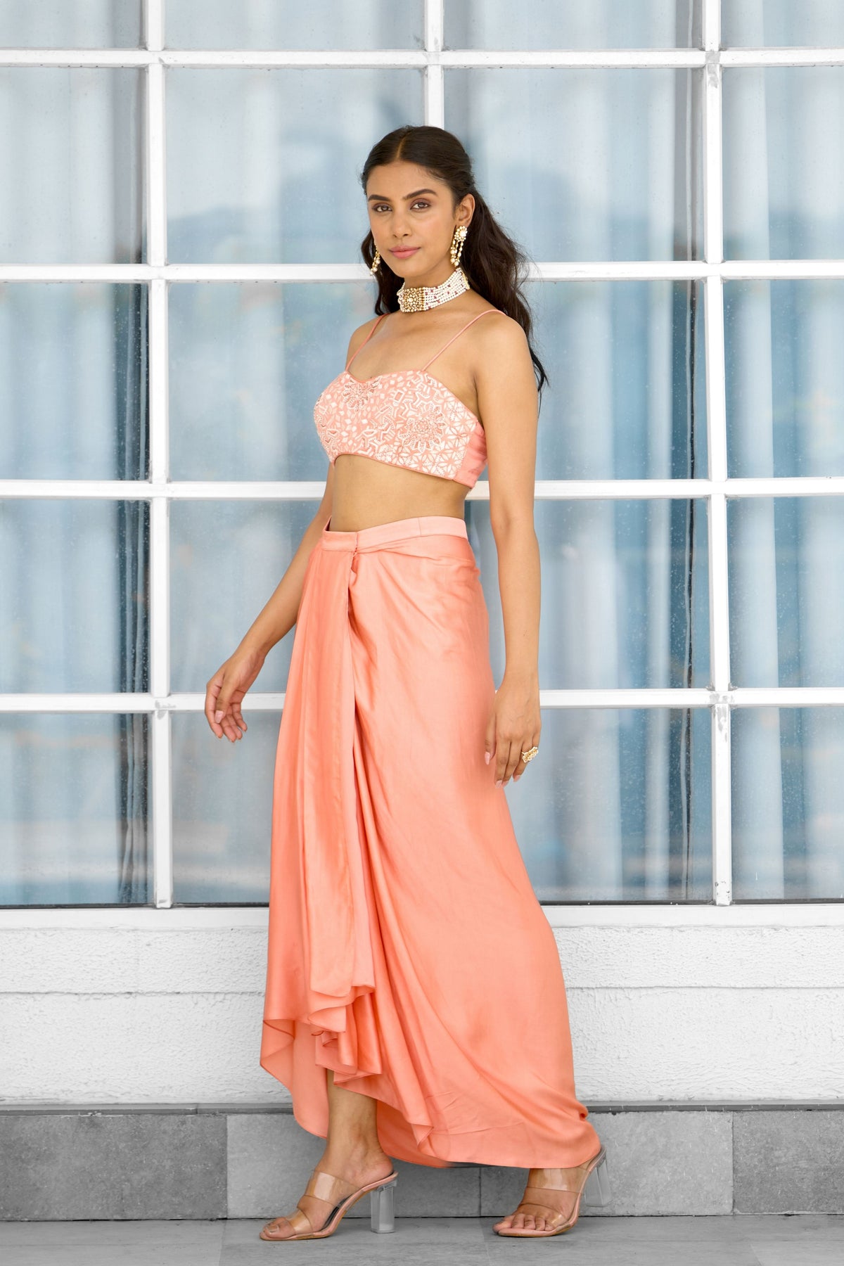 Petal Dust Cape Set