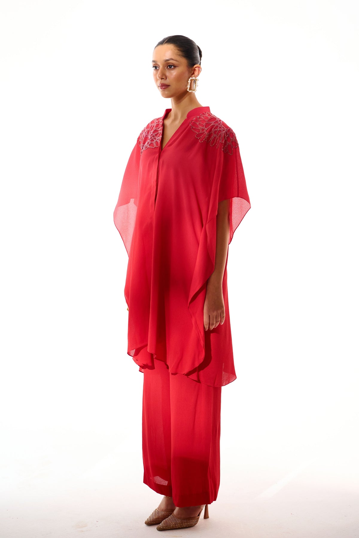 Ruby Kaftan Set