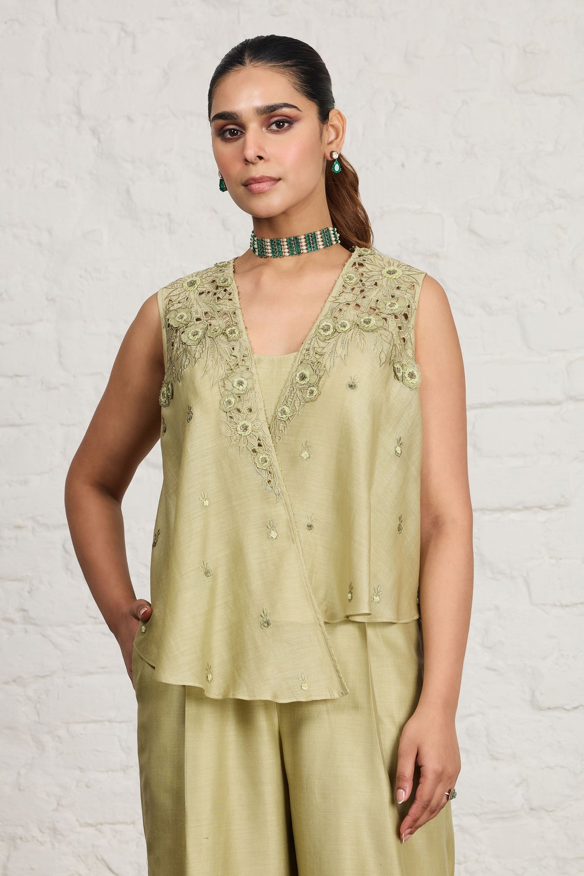 Bellu Green Jumpsuit
