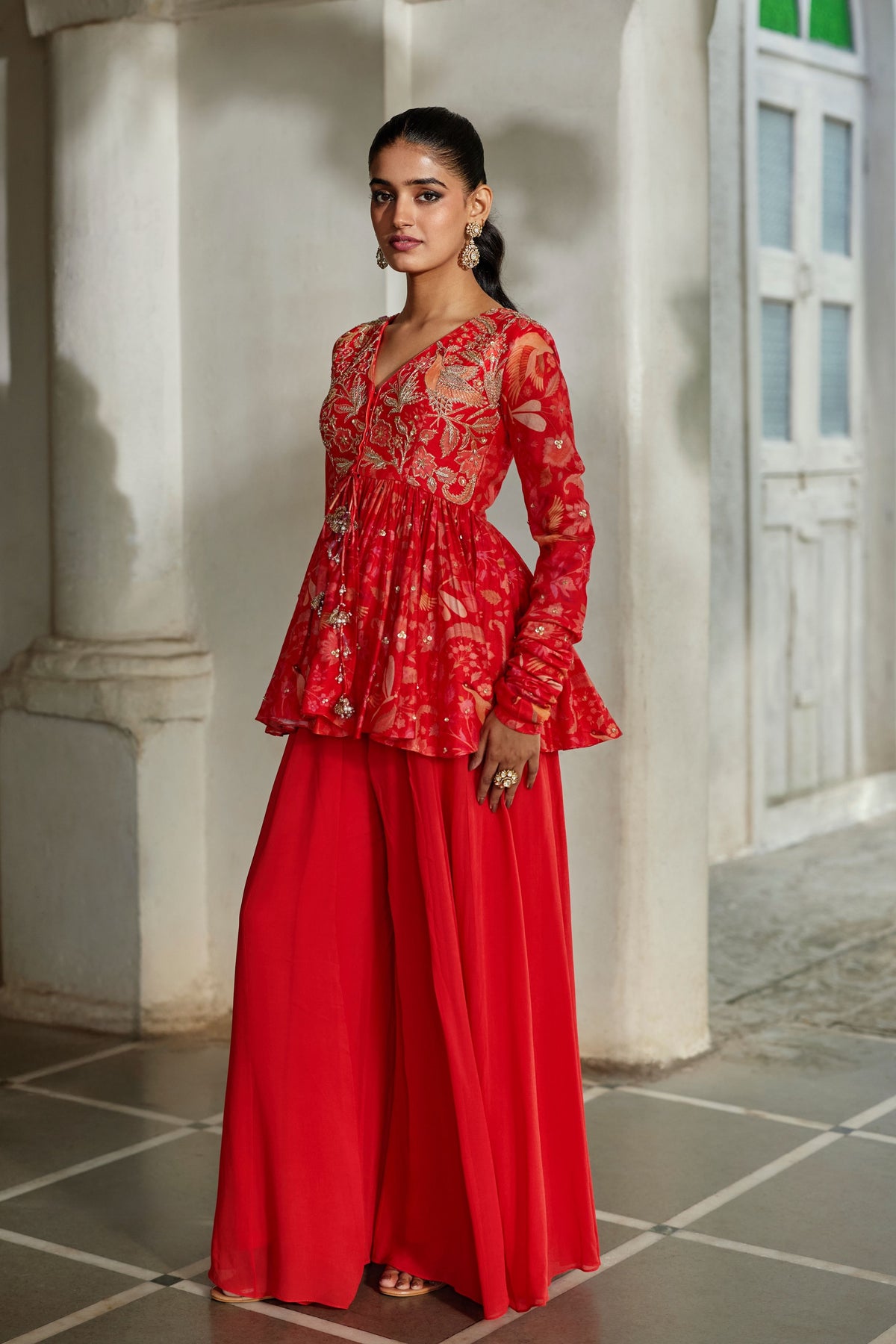 Noci Peplum Set