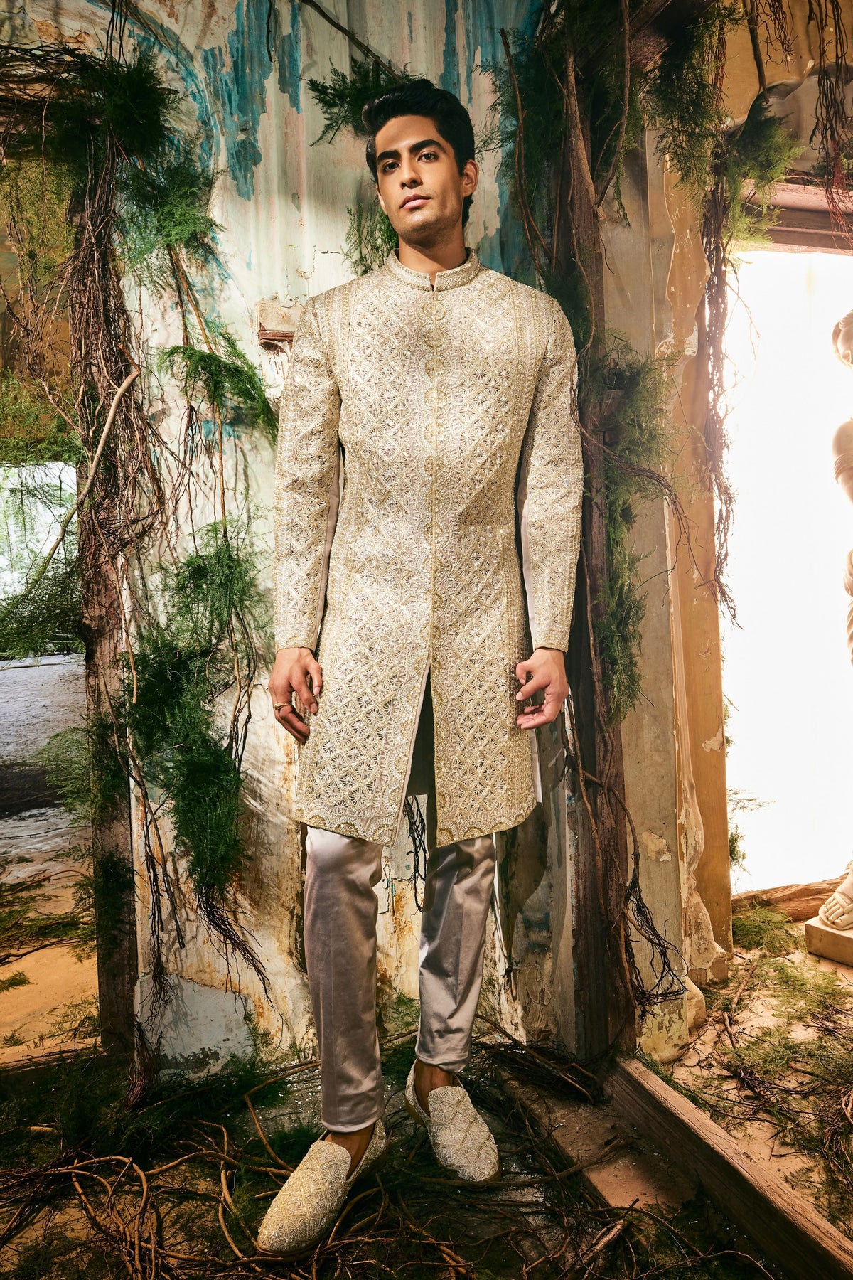 Regal Prism Sherwani Set