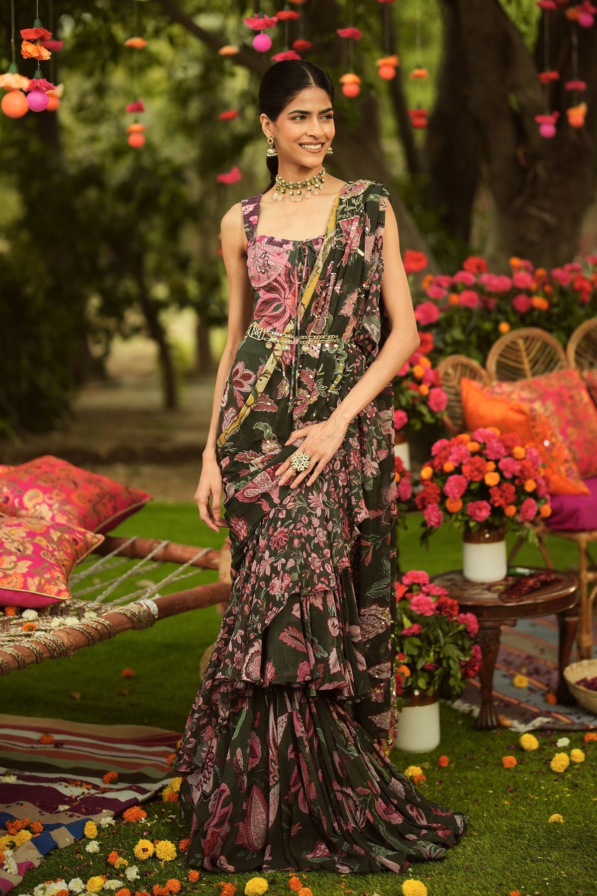 Maryam Saree Set