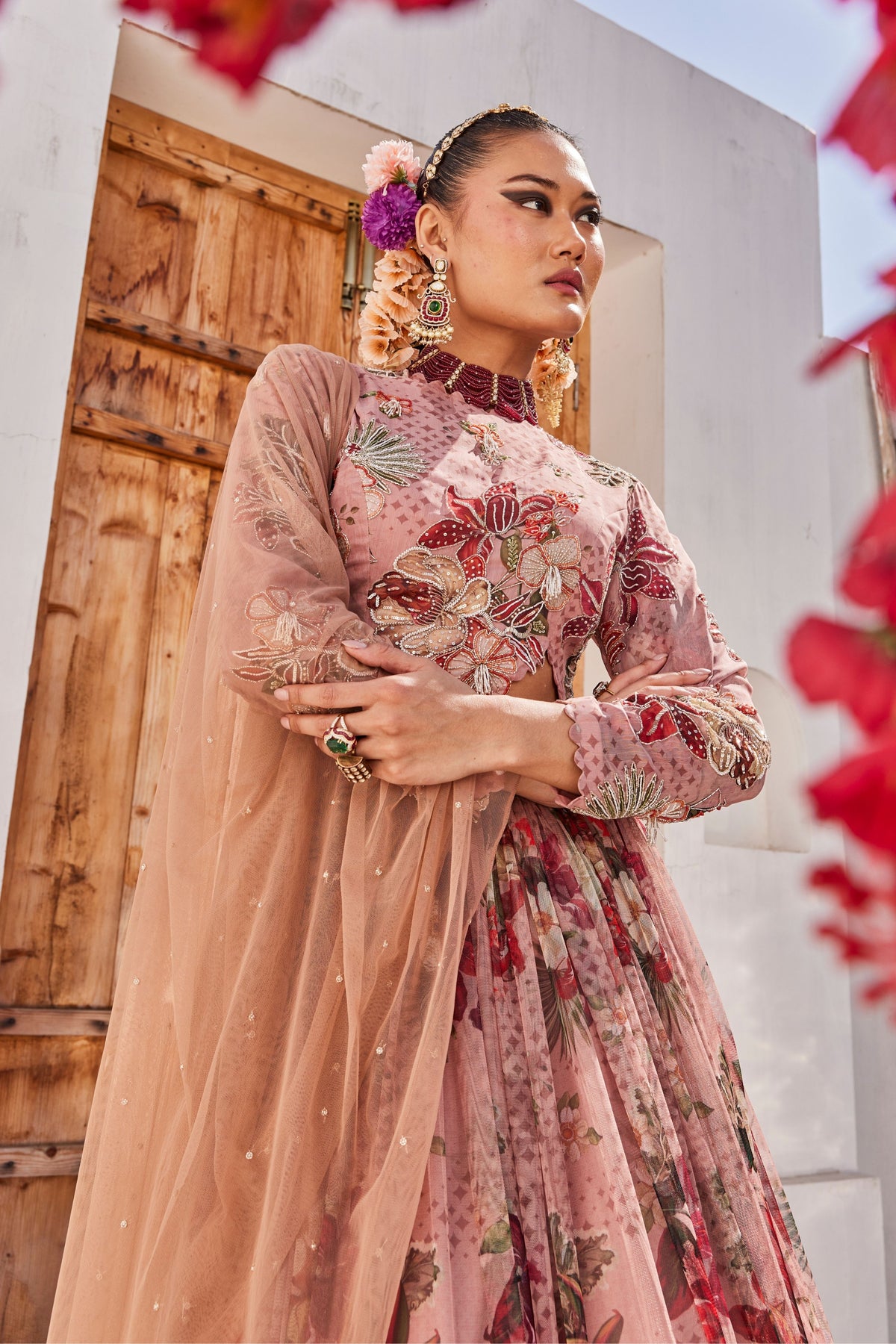 Saanjh Lehenga Set