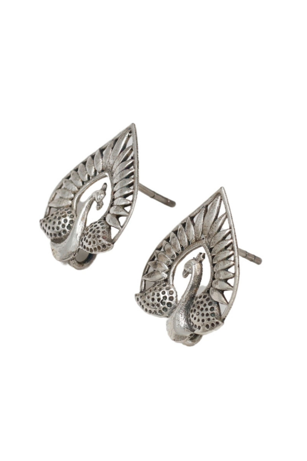 Handcrafted Earrings in Silver