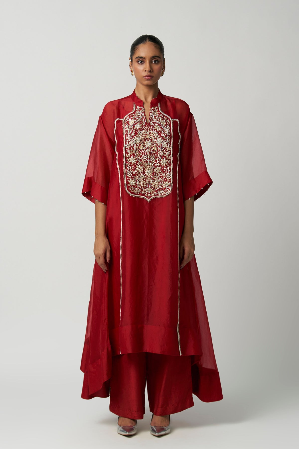 Ruby Gul-e-mehrab Kurta Set