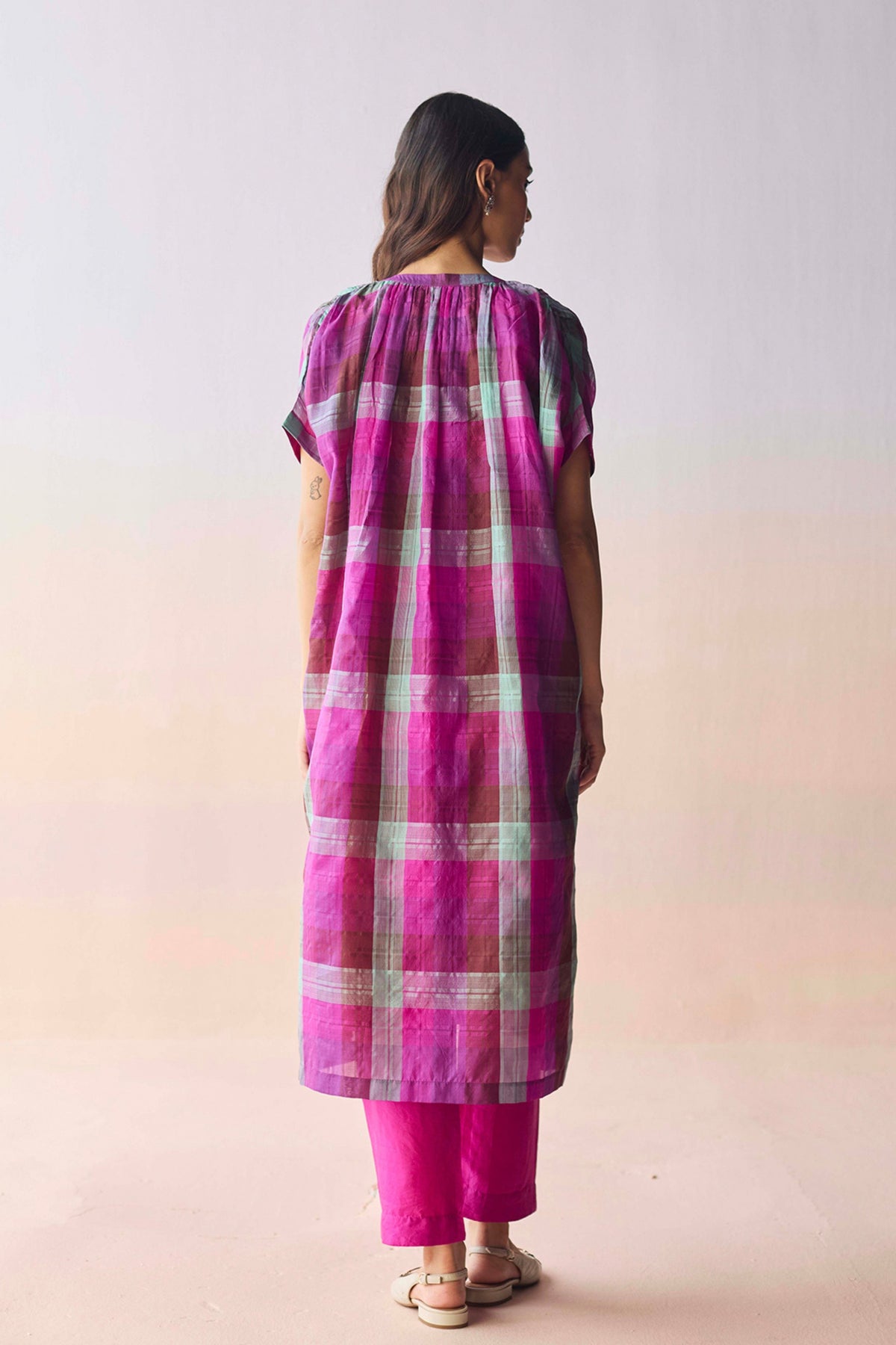 Rooted Pink Tunic Set