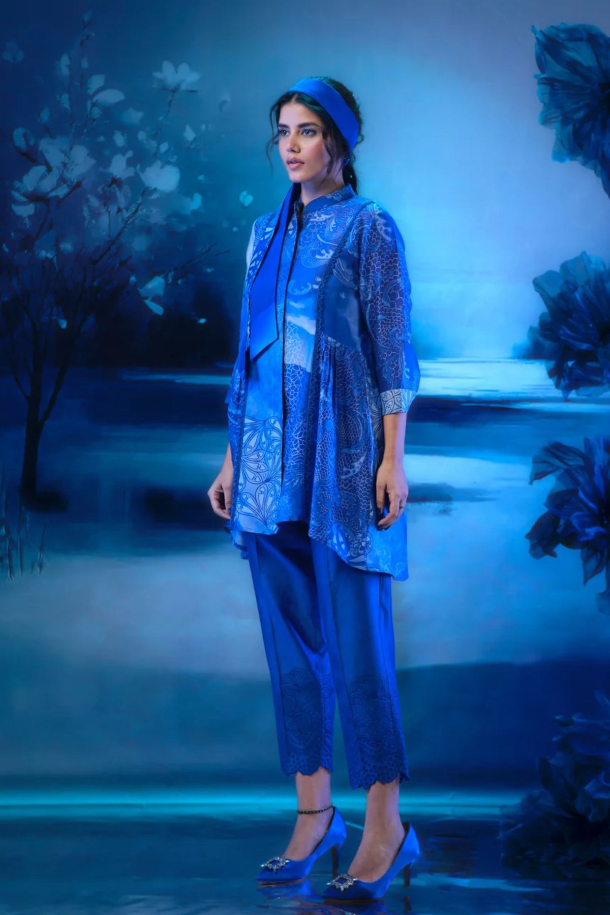 Indigo Co-ord Set