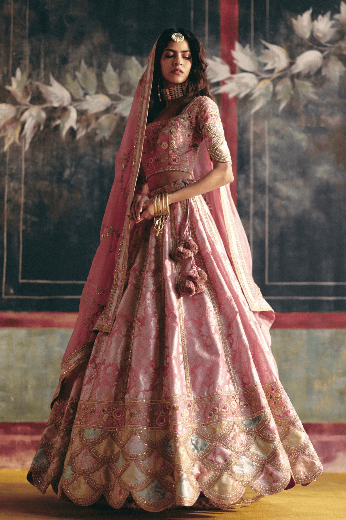 Lilac Lehenga Set