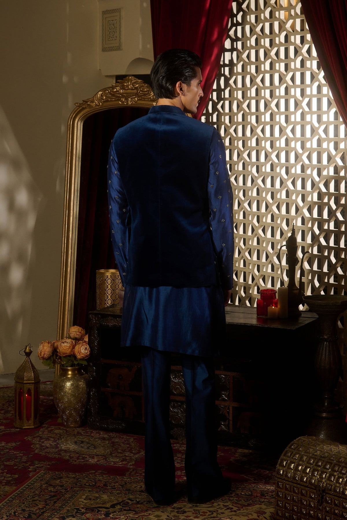 Prism Nehru Jacket Set