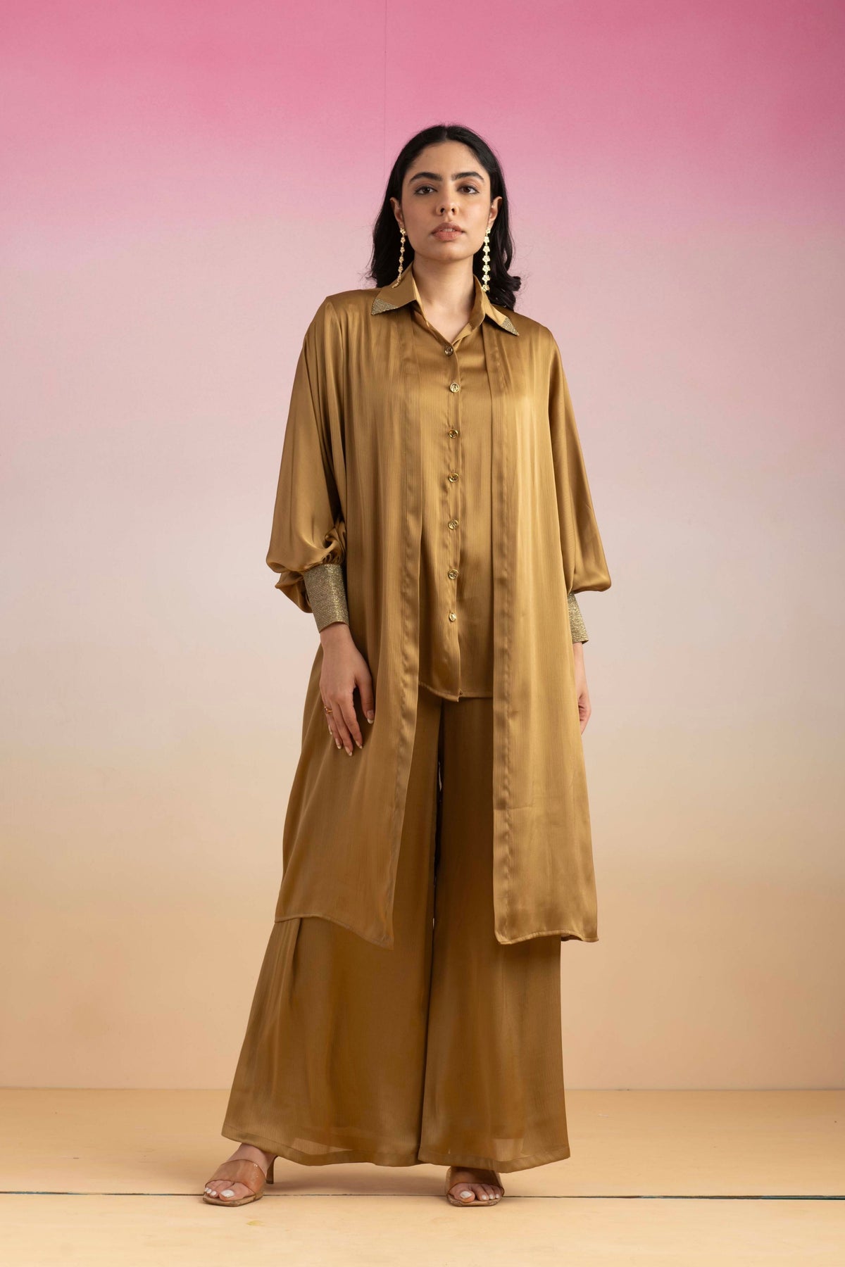 Kajal Gold Co-Ord Set