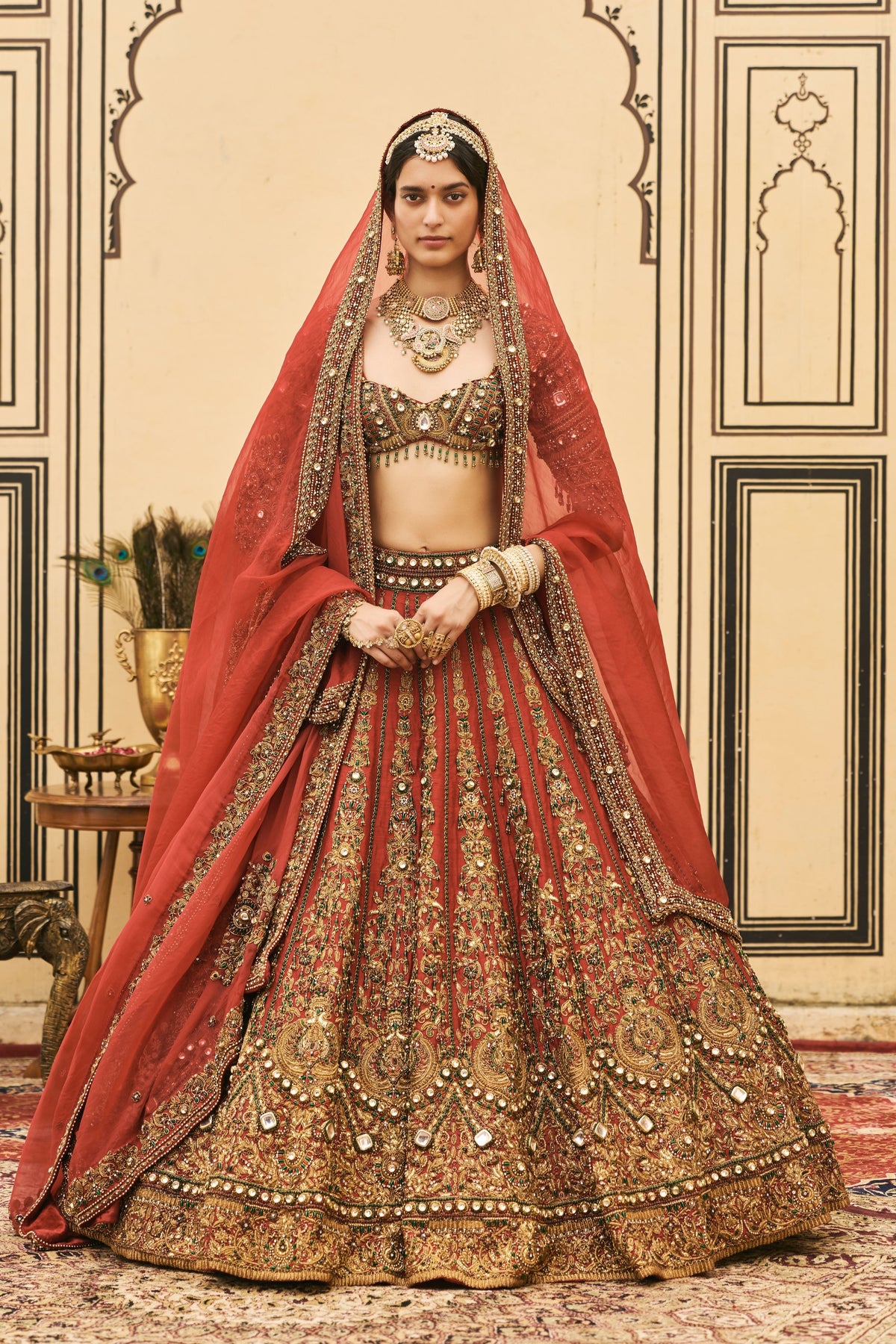 Sindoori Lehenga Set