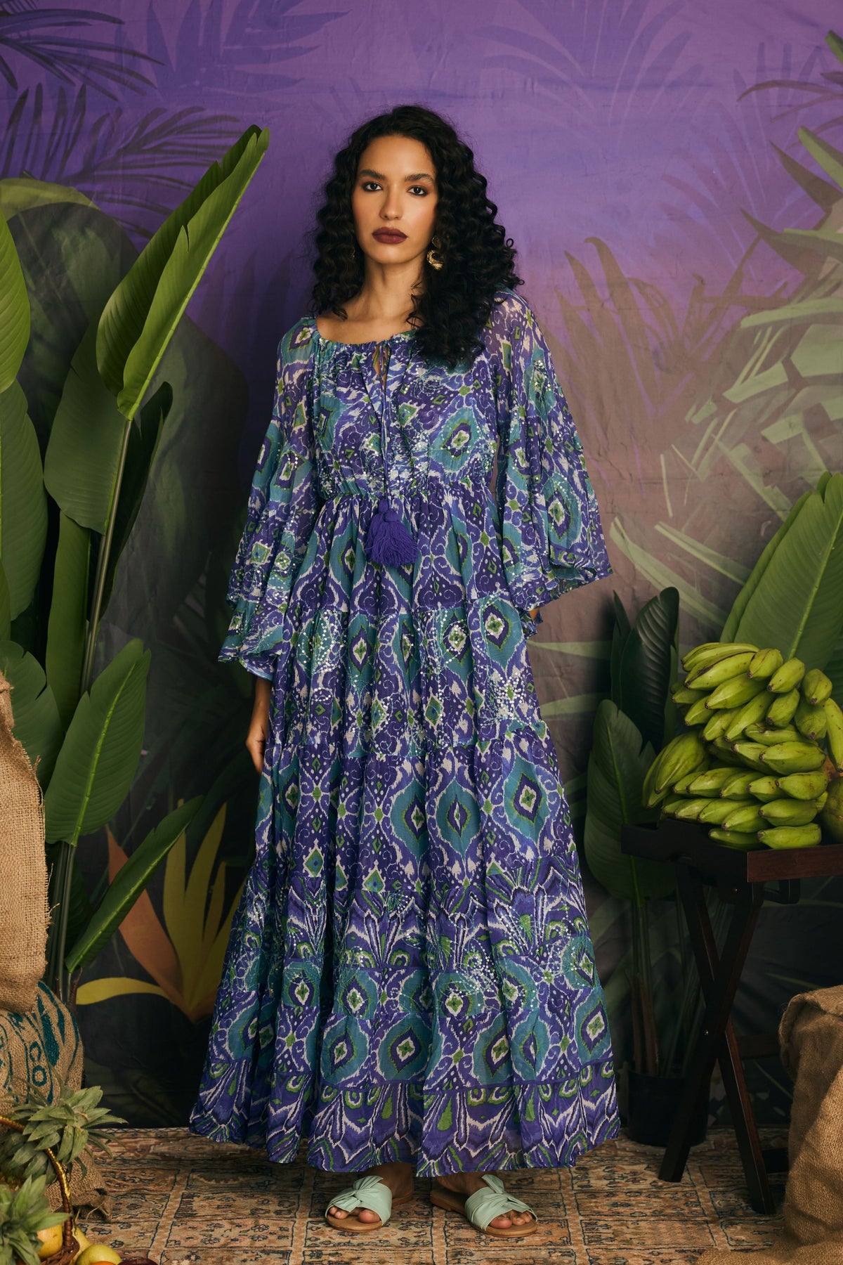 Long Flair Maxi